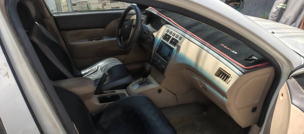 للبيع شيري A5 مديل 12 مكينه جديده مشدوده رقم بغداد دولي ب 28 وبيه مجال ***********

