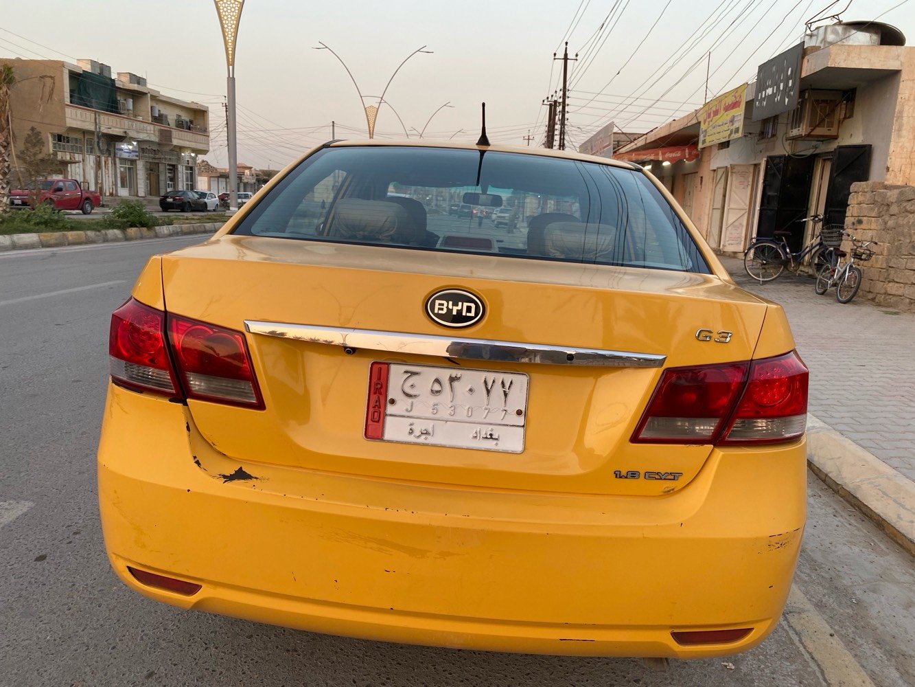 بي واي دي G3 • رقم بغداد • مشروع وطني