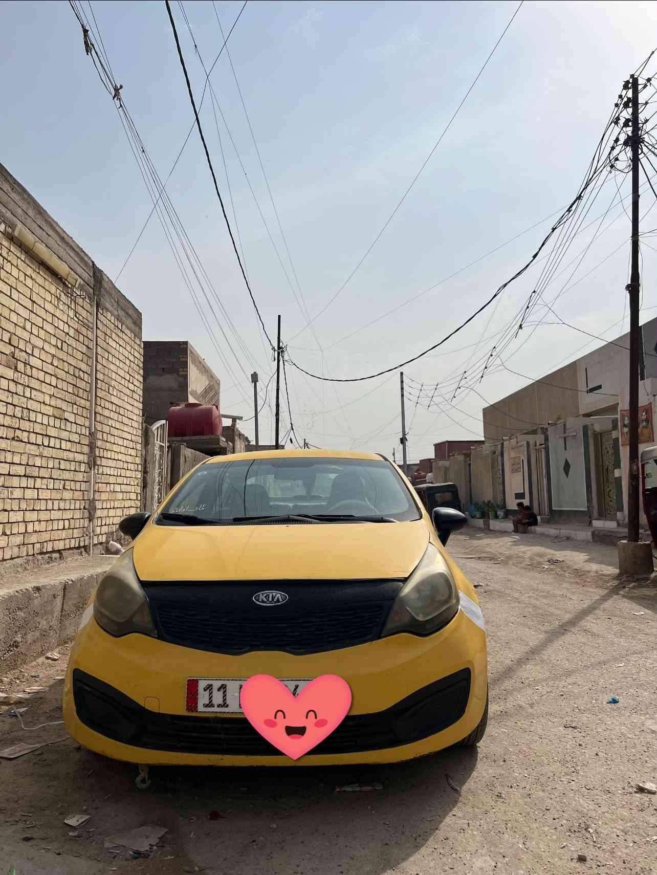 كيا ريو • ٢٠١٢ • رقم بغداد