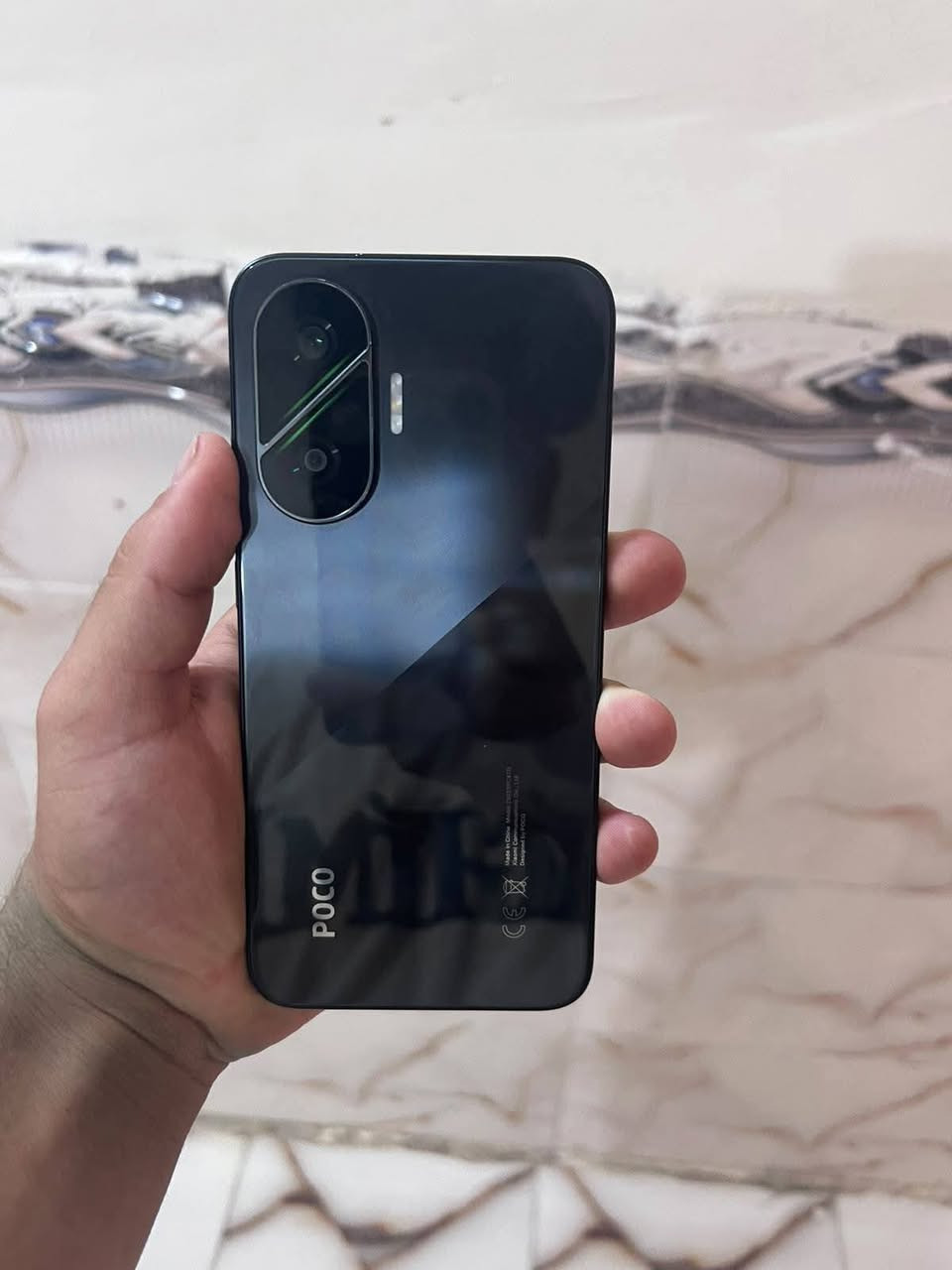 من رخصة الادمن وافق حب ❤️
السعر450الف قفل
للمراوس اوبيع بدون ملحقات 
مكاني بغداد العبيدي 
Poco F7 
256/12+12
بطارية 6500
شاشه 120هيرتز 
ببجي120فريم

نص مكتوب في الصور:
- Xiaomi HyperOS اسم الجهاز POCO F7 التخزين ٢٥,٩ ج.ب/٢٦٤ج.ب (8 ج.ب لتمديد المخزن) اصدار نظام التشغيل ل (POCO 3.0.302.0.WOLMIXM.C06 اصدار Android 16 BP2A.250605.031.A3 تحديث أمان نظام Android 2026-05-01 المواصفات والمعلومات التفصيلية النسخ الاحتياطي والاستعادة الدعم