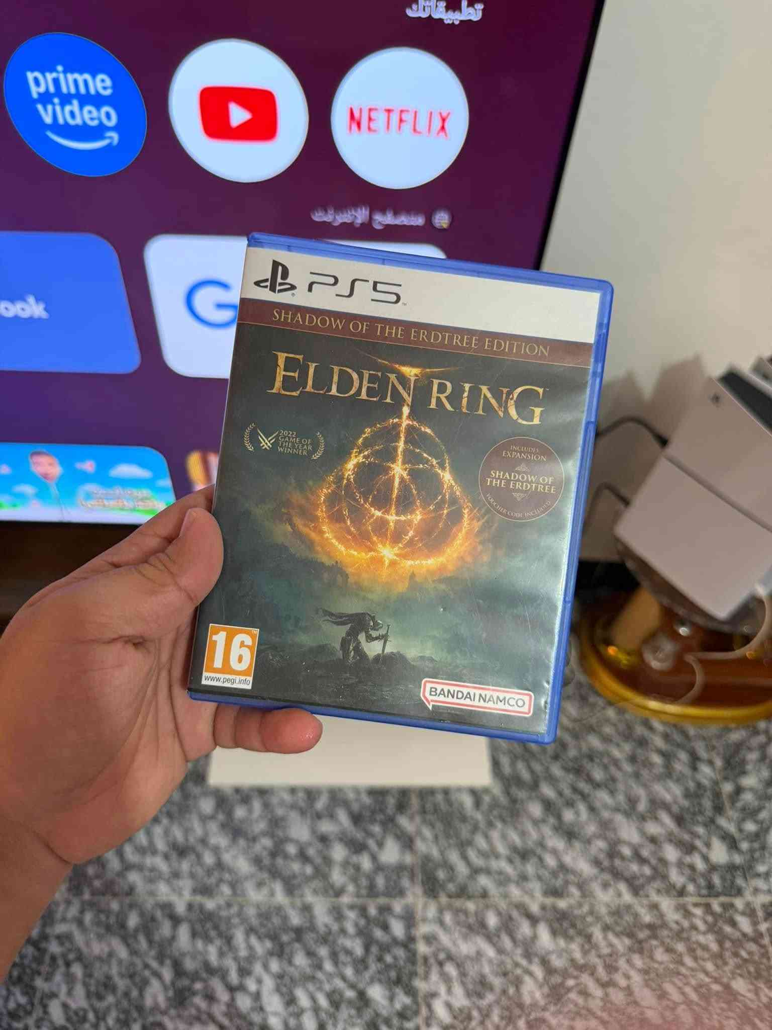 السلام عليكم ..
Ps5 slime
نظيف كلش الجهاز وممتعوب ولا داخل تصليح ابد 
الجهاز وياه جويستكات ثنين وحدة الاصلية نظيفة كلش والثانية بيهة درفت . 
وياه قرص elden ring نظيف ع كد الختمة 
ونظام الجهاز 12.40 قابل للتهكير او اذا تريد تحدثة وتلعب اونلاين بقت بكيفك 
وكل ملحقاتة موجودة حتى الكارتونة 
سعرة 865 الف 
مكاني بعقوبة / ديالى 
متوفر توصيل 
للاستفسار اكثر ***********
