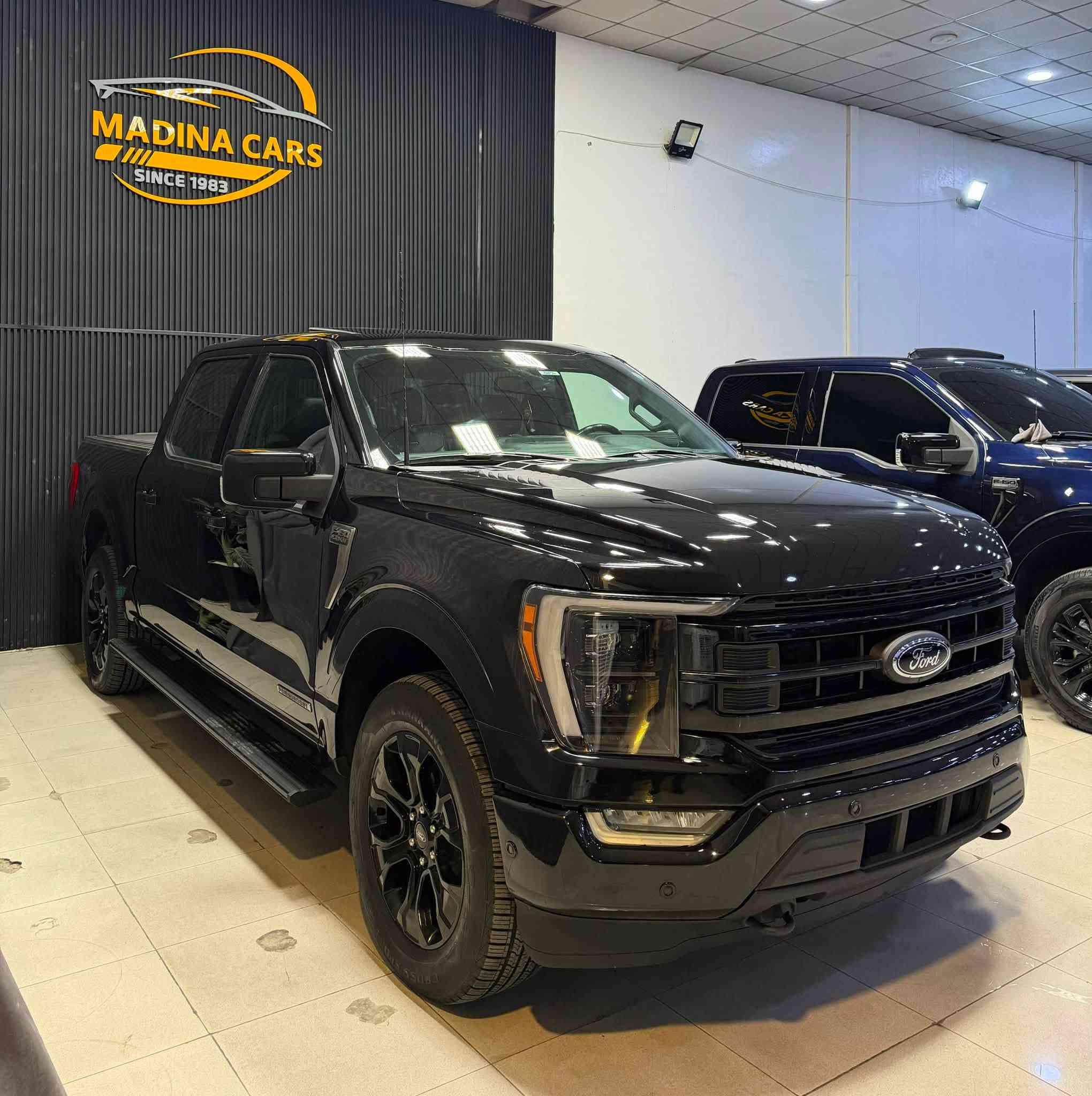 Ford F-150 
Platinum 2023
V6 - 3.5T - 4x4
hybird 

بسمە و شغال
شاشە کبیر
٤ کامیرە
لایت لید 
کوشینات جلد
کوشین کهرابایی
گیج الکترونی
بانورامە
رادار
ئوتو ستوب
ویل 20
باب طویل
بودی قصیر

46.000 mile
3 قطعە بدل بلادی
سعر 345 ورقە

معرض ( مەدینە ) اربیل شارع ١٠٠م
***********
***********
