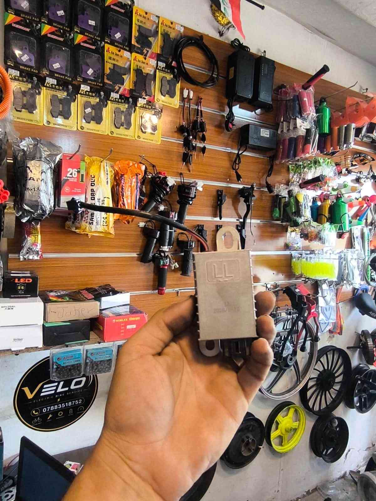 🏍️⚡ عطل بدراجتك؟ لا تخلي مشوارك يوقف… خليها على VELO CENTER!
🔧 تشخيص دقيق • صيانة احترافية • أداء يرجع مثل ما تحب

VELO CENTER
مركز متخصص بصيانة وتصليح الدراجات الكهربائية.

• صيانة وبرمجة Controllers
• تشخيص الأعطال الكهربائية
• فحص وتبديل البطاريات
• تصليح الإنارة والهورن والإشارات
• تبديل التايرات وقطع الغيار

📏 القياسات المتوفرة:
3.00-10 • 3.50-10 • 90/90-12 وغيرها حسب الطلب.

━━━━━━━━━━━━━━━━━━

📍 حي الجهاد – منطقة الألفين
شارع حسينية الزهراء

📵 الخاص مغلق
📲 للحجز والاستفسار حصراً عبر واتساب:
https://wa.me/9647883518752

⚡ VELO CENTER
احتراف بالصيانة… وثقة بكل مشوار.

نص مكتوب في الصور:
- صيانة وقطع غيار
- الدراجات الكهربائية
- ***********