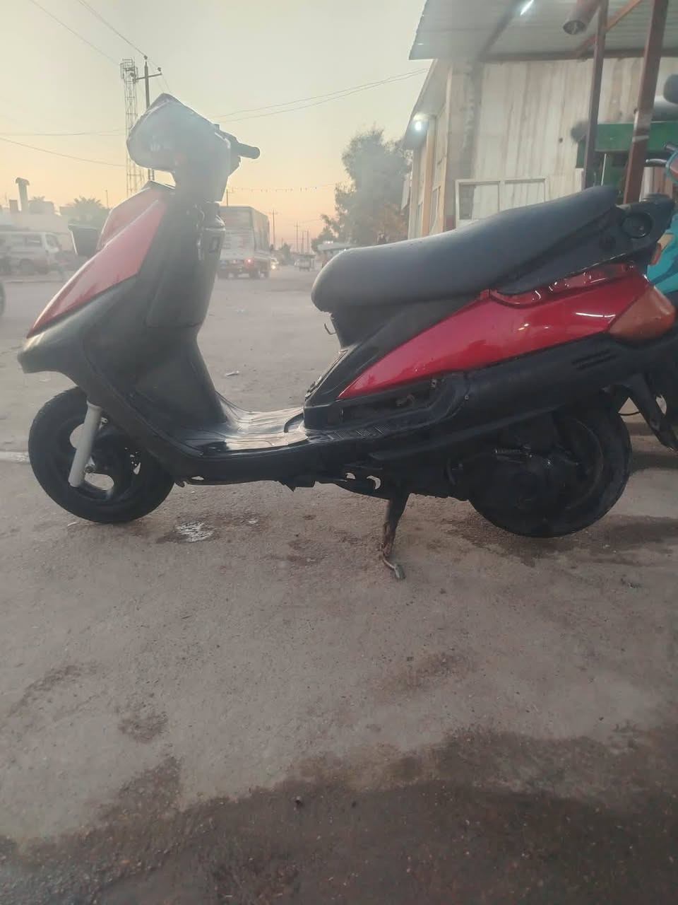 سلام واعليكم دراجه للبيع بانزين نوع دراجه فراشه فضائي دولفين 🐬 مكاني ديالى شهربان وهذا رقمي للتواصل معنا *********** ابو رهف الربيعي
