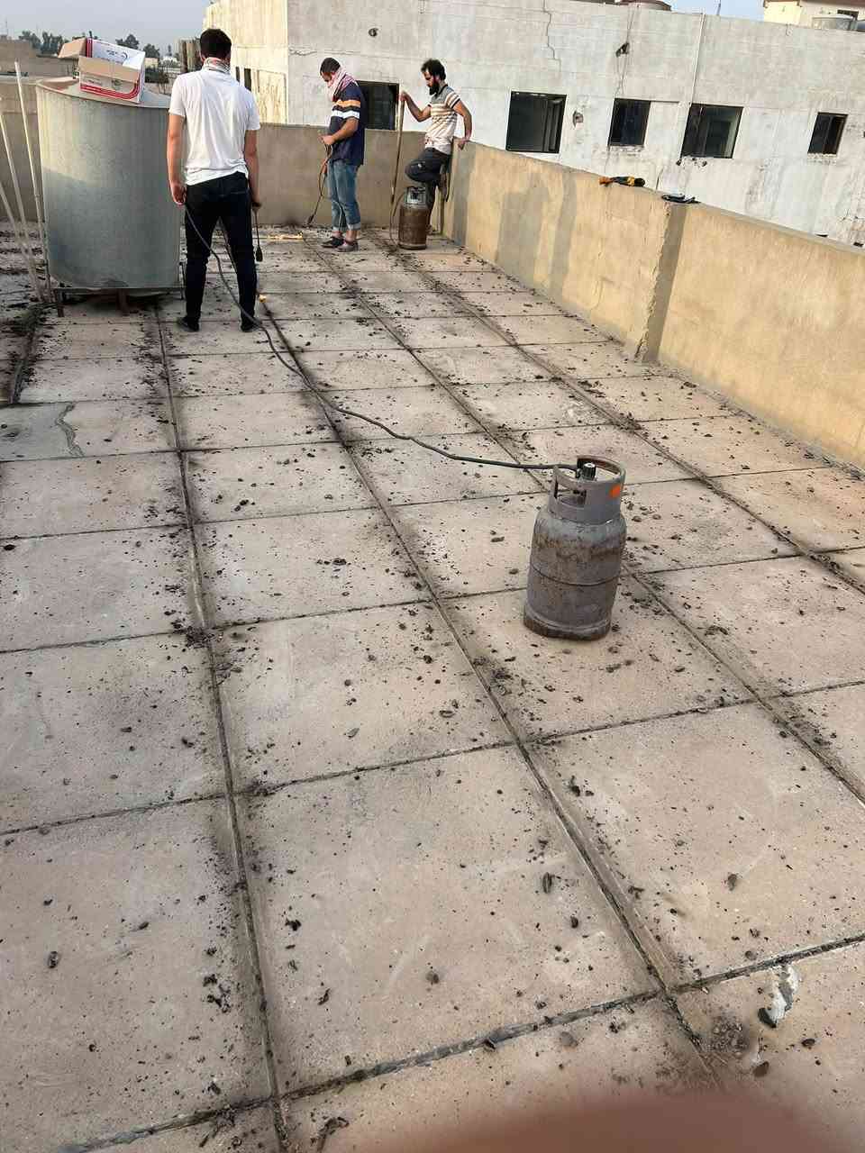 قلع الماستك • تزفيت الأسطح • كركوك