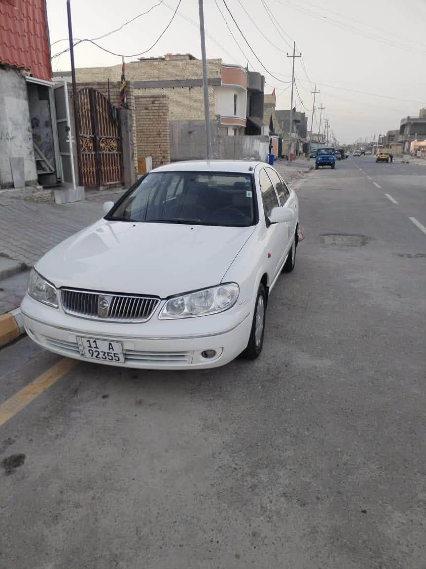 نيسان سني موديل 2005
سياره جازه من كل النواحي 
صدر امامي خلفي جديد 
تخم تاير جديد 
تبريد ويه السويج 
باتري جديد 
مكينه و كير كفاله عامه 
سنويه للشهر 11 
سياره مصبوغ حزام اثر خياسات ع صبغ 
سياره جازه و كامله من كل النواحي خير من الله 
موقع سياره واسط الصويره 
سعر 82 ورقه و بيه مجال 
للستفسار
***********
