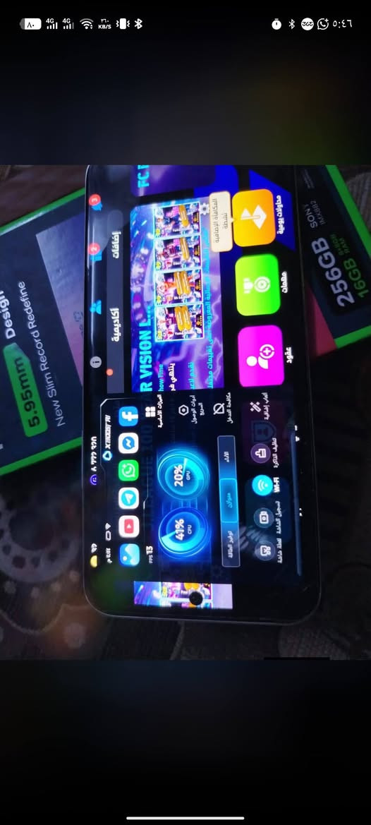 للبيع مستعجل سلام عليكم جهاز انفنكس هوت60برو بلص الغني عن التعريف 
 
- *الشاشة*: AMOLED منحنية 6.78 بوصة بدقة 1.5K (1224×2720 بكسل) ومعدل تحديث 144 هرتز
- *المعالج*: Mediatek Helio G200 ثماني النواة (2×2.2 GHz Cortex-A76 + 6×2.0 GHz Cortex-A55)
- *الذاكرة*: 256جيجابايت + 8 جيجابايت رام
- *الكاميرا*: خلفية 50 ميجابكسل + أمامية 13 ميجابكسل
- *البطارية*: 5160 مللي أمبير مع شحن سريع 45 واط
- *نظام التشغيل*: Android 15 مع واجهة XOS 15.1
- *الحماية*: مقاوم للماء والغبار IP65
- *الأبعاد*: 164×75.8×6 ملم، وزن 155 جرام

الجهاز على ايدي جديده يخبل يشغل بوبجي من 60 إلى 90 فريم
 السعر 230 وبي مجال مكاني بصره 
هاذ رقمي ***********

