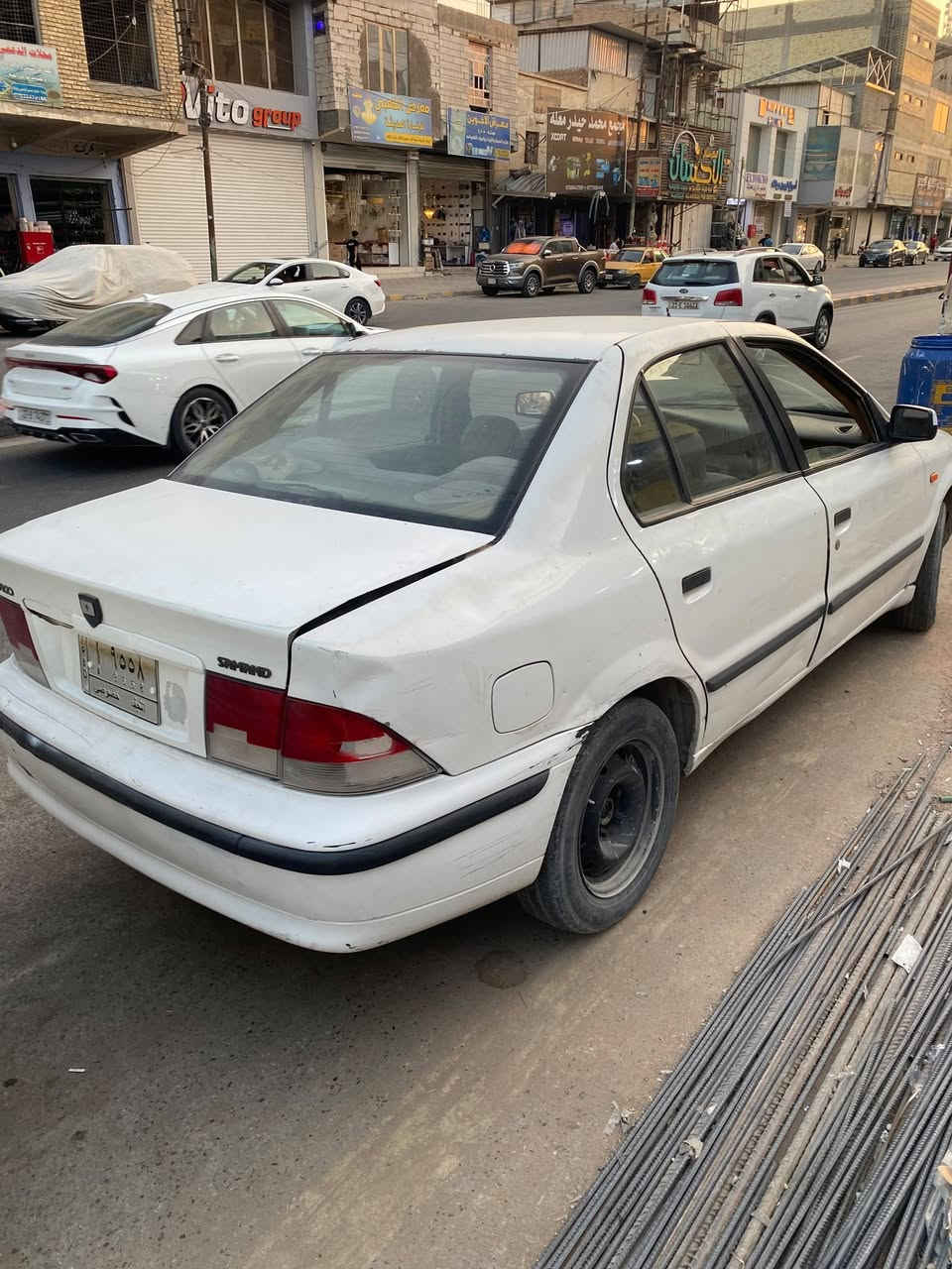 سمند ٢٠١١  كير مكينه جدد كشرها بي بس طخه بلجاملغ الوره مامصلح وبيها باردات ما بيها لافتح والاتبديل ولاصبغ بسمي ٢٨$ 
مكانها نجف رقم نجف ***********
