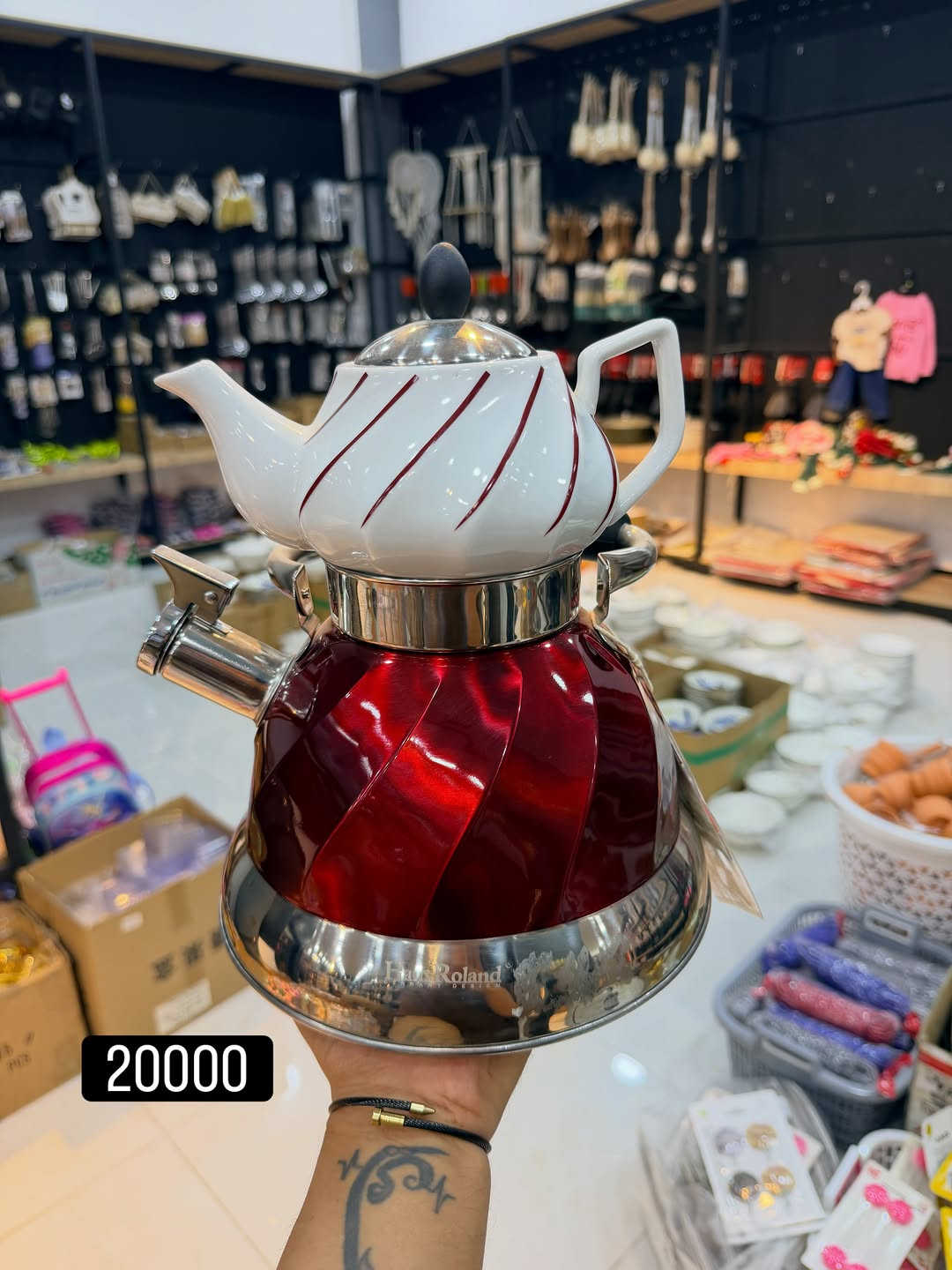 اتوفرت ايتمات منزلية جديدة بأسعار جملة الجملة 🔥🔥🔥
#عروض_خاصة_فقط_يمنا

#تخفيضات تخفيضات 

مدينة العروض . للمواد المنزلية متوفر جميع ايتمات المنزلية - الزجاجيات - المفروشات 

📍عنواننا - كركوك - تقاطع ابو خطاب - قرب معرض السفير

🚚 متوفر توصيل لجميع محافظات العراق سرعة وبأمان 

للطلب مراسلتنا على الماسنجر او على الرقم ادناه 
 . ***********

نص مكتوب في الصور:
- 20000
- 8500
- 7500
- 10000