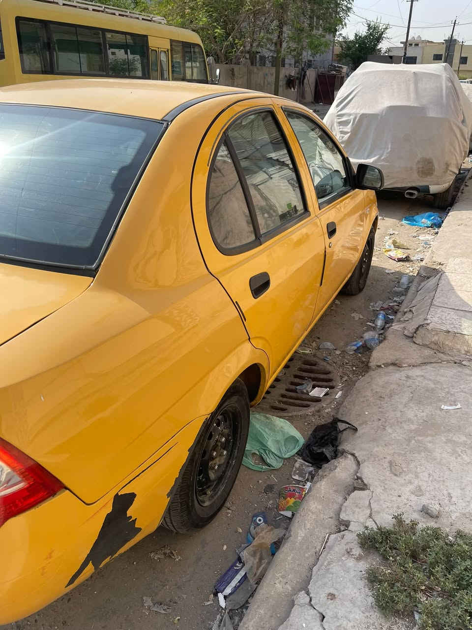 السلام عليكم طيبه موديل 2016 السياره جاهزه من كلشي تبريد شغال ثلج السياره خير من الله باسمي تحويل ثاني يوم مصفره هيئه وغرمات ورقم الجديد سياره كامله من كل النواحي ضربتها جاملغ عكس سايق الخلفي مصبوغ فقطط  بيها صوت جكجكه جواكيج ب 35 الف تبديلهم السعر 36$ وبيها مجال مكاني بغداد المدينه الرقم ***********
