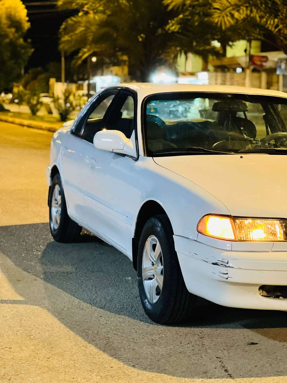 سوناتا 2 موديل 1996 كفاله عامه مصبوغه لجماليه فقط سعر 50 وبيهه مجال بسيط *********** مكاني صويره ناحيه الحفرية

