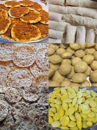 كبب • لحم بعجين • خبز بيت