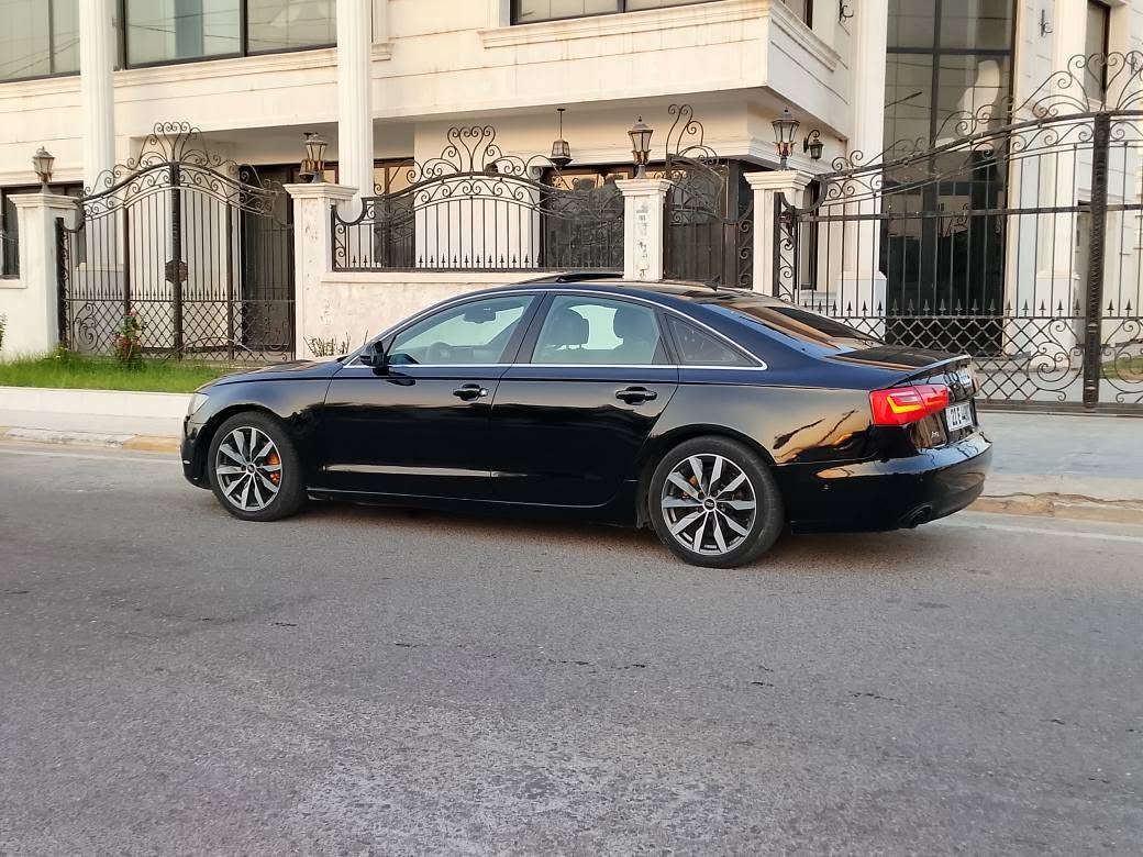 Audi A6 2015 (( خليجي ))
للبيع مراوس اودي A6 فول 

السياره جاهزة بدون نواقص نهائيآ
  
اودي A6 

موديل 2015

 اللون اسود

ماشي 133 الف مايل
 مواصفات خليجية السيارة 
استلام شركة سردار في اربيل 
ضمان دولي السيارة         
                 

محرك 6 سلندر تنفس طبيعي  كير ٨ سرع 🚀 بشرط وضع شركة

                                المواصفات ١/١
1-ابواب وجنطه شفط             

٢- بصمة

٣- سايد بريك كهرباء 

٤- اوتو stop في الازدحامات 

٥- خمس بصمة

٦- بردة خلفية

٧- بردة جانبية

٨- كشنات جلد لاونين قرميطي

٩- كشنات كهرباء

١٠- كشنات خزن ميموري

١١- سيدي  جنجر ٦ اقراص (CD box)
‏DVD

١٢- سستم صوت كامل مضخم 10

١٣- شاشة متحرك

١٤- بلوتوث

١٥- اوتو هولد

١٦- ٤ حساسات امامية

١٧- ٤ حساسات خلفية

١٨- ٤ وضعيات قيادة

١٩- گیر  اوتوماتيك 

٢٠- گیر عادي 

٢١- گیر سپورت

٢٢- گیر  ستیرن (شفتات ستيرن)

٢٣- عداد سرعة 300 ✈️

 ٢٤- نظام ABS و مانع انزلاق 

٢٥- قفل  سرعة 

٢٦- تحكم ستيرن جهتين 
 
٢٧- بك   لايت ليد

٢٨- لايتات  امامي  ليد

٢٩- كشافات زينون

 ٣٠- لايتات  نظام دوارة

٣١- زراك لايت جهتين 

٣٢- مري قلاب 

٣٣- اشاير بالمري 

٣٤- تبريد مركزي ٣ قطع مناخ منفصل تحكم كامل من قبل السائق او راكب الامامي و الخلفي 

٣٥- ثلاجة
 
 ****************
گیر و محرك بالشرط

حدادية جديد بالشرط

تبريد ثلج بالشرط
******************

السيارة بيها فقط صبغ حزام بدون حادث 
معجون السيارة كفاااااااله عامه 

*******************
مکان سيارة اربيل 📍
رقم اربيل دولي سنويه هز فحص جديد
) السياره باسمي تحب تحويل تحب وكاله نفس اليوم
*********** واتساب
***********☎ أربيل, العراق
