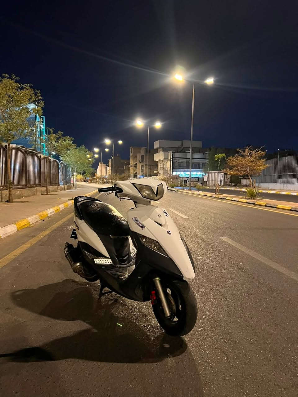 ماكس ثعلب 140 نضيفة محركها مامفتوح بلادية كفراتها البلادية موجودة كلها مختمة وصالنصة البلادية موجودة هم انطيهن ويا دراجة للاستفسار ***********
