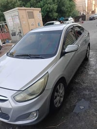 اكسنت خليجي  موديل 2014 ماشيه 105 كليو كير محرك مكفولات 5 ويل كب تصال ...