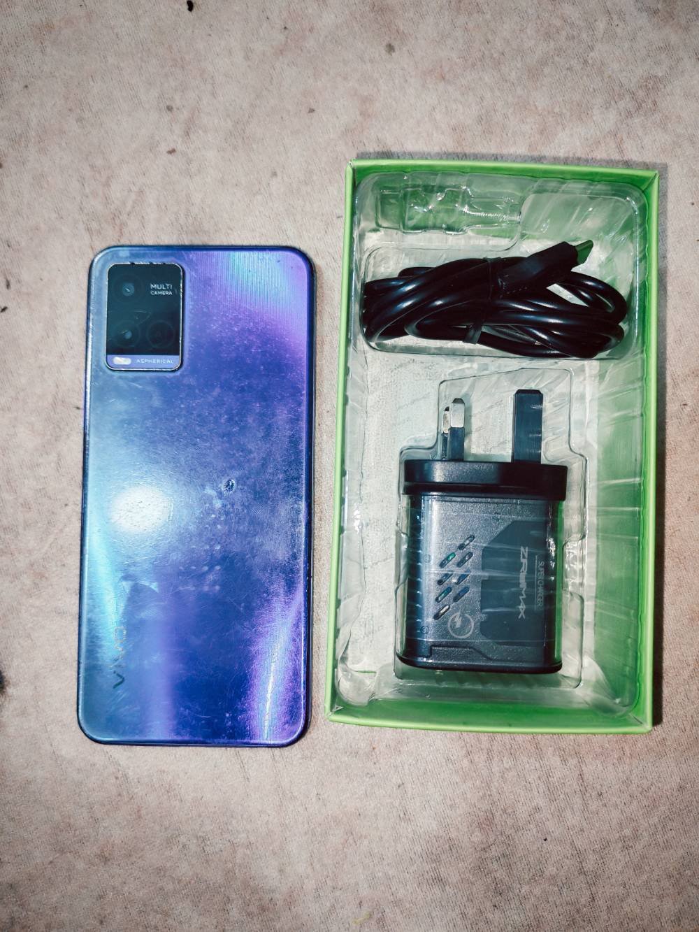 vivo Y21 • رام ٥ ٦٤ گيگ • شاشة مبدلة اصلية