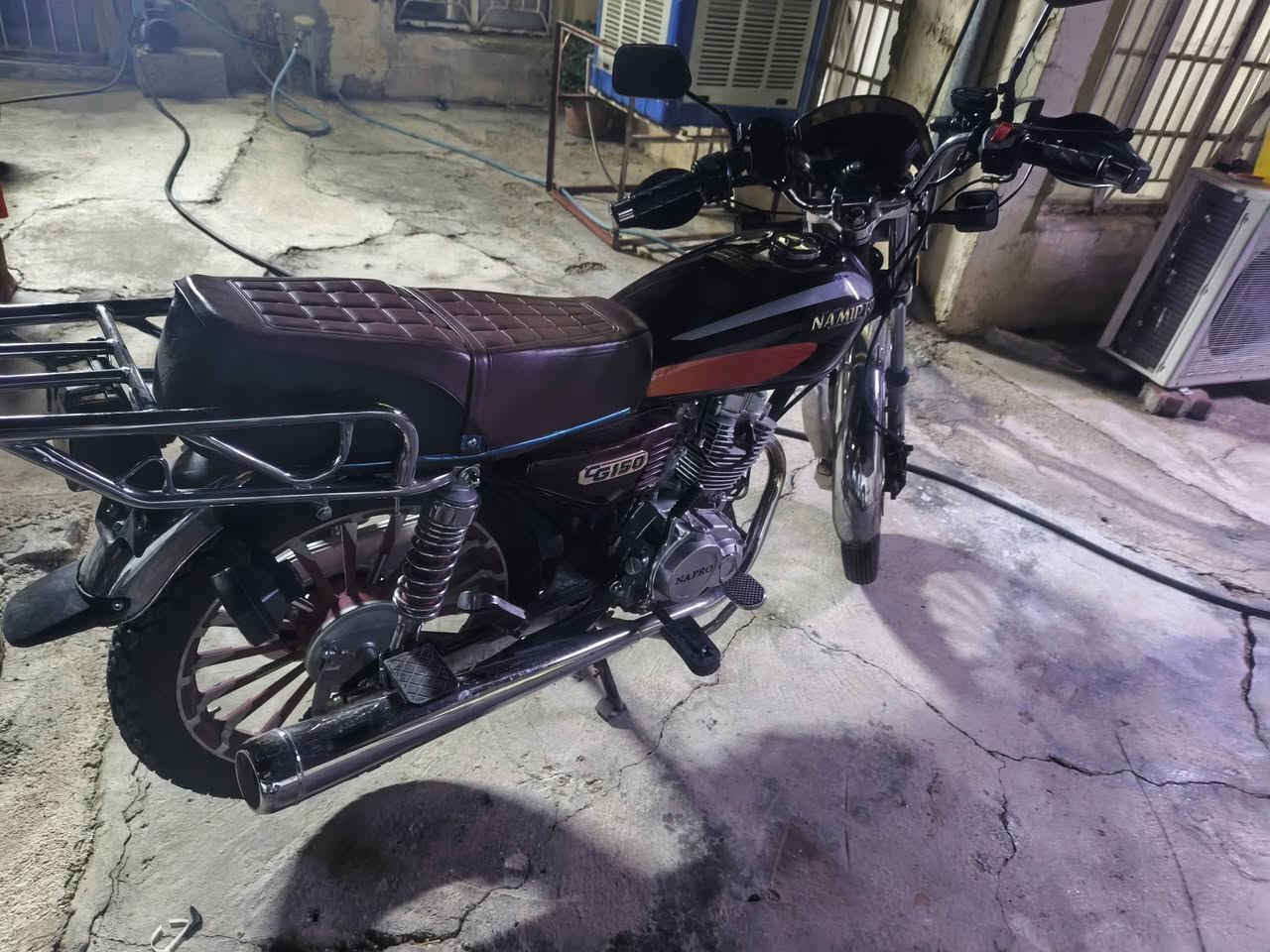 سلام عليكم اخوان
دراجة نامي برو
150cc
خمسة كير دراجة ماشالله بعدة صفر مكفولة من كلشي 
***********
سعر خاص
