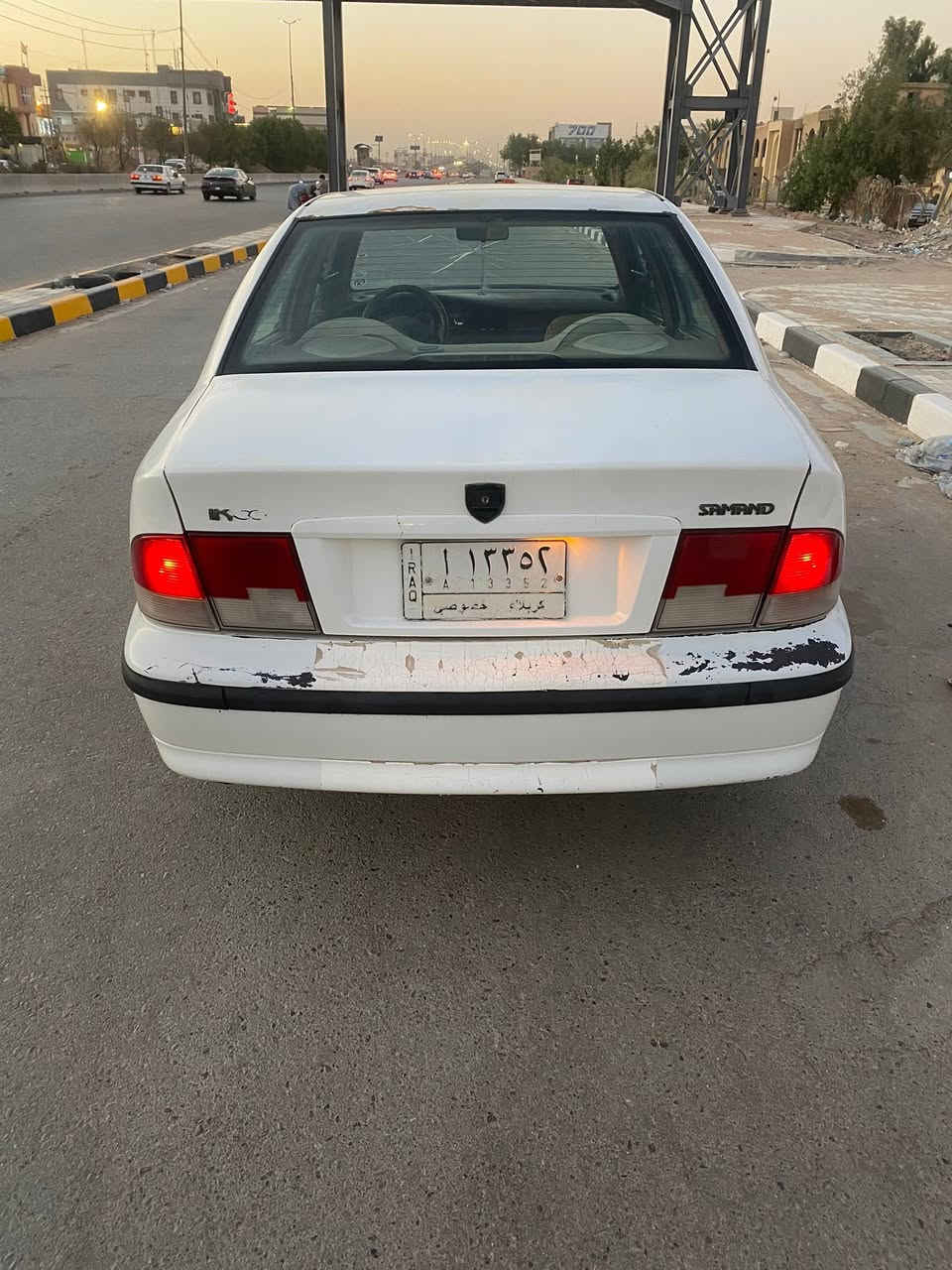 سمند 2011 مكينه بيه بوش بدون تبخير وبدون تنقيص باب الصدر بيه معجون تبريد شغال السعر 35 مكاني بابل ***********
