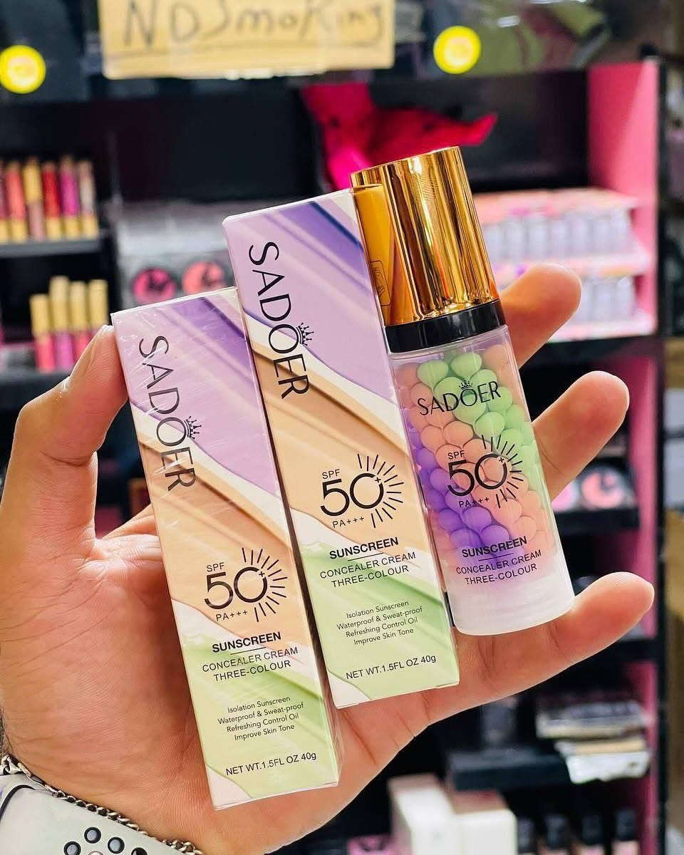 برايمر واقي شمس SADOER+ واقي شمس spf50
الواقي مناسب لجميع انواع البشرة
حماية عالية من الشمس ومقاوم للماء💦
مميزات برايمر 
- يوازن دهون البشرة
- حماية من الشمس spf50
- تنعيم وصقل البشرة
- توحيد لون البشرة
- تثبيت المكياج لفترات طويلة
- ترطيب البشرة
- خافي للعيوب وللمسام💯

للاحجز دياركت -***********واتس 

  📍الحصوه -سوك الحصوه -خلف مرطبات التفاحة -كوزمتك الزهور

  توصيل يتوفر🚛🚛
   #اكسبلورexplore  #مشاهير #كوزمتك  #العراق_السعودية_قطر_الامارات_الكويت_البحرين_اليمن_الخليج_سوريا_مصر_لبنان_الجزائر_تونس_المغرب_قطر_دبي
