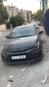 كورلا للبيع فقط بدون مراوس   حادث سرقة  07700107419
