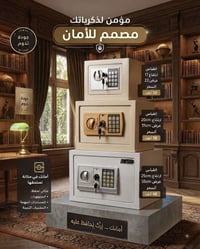 صندوق أمانات • حفظ مجوهرات • AL-SAED