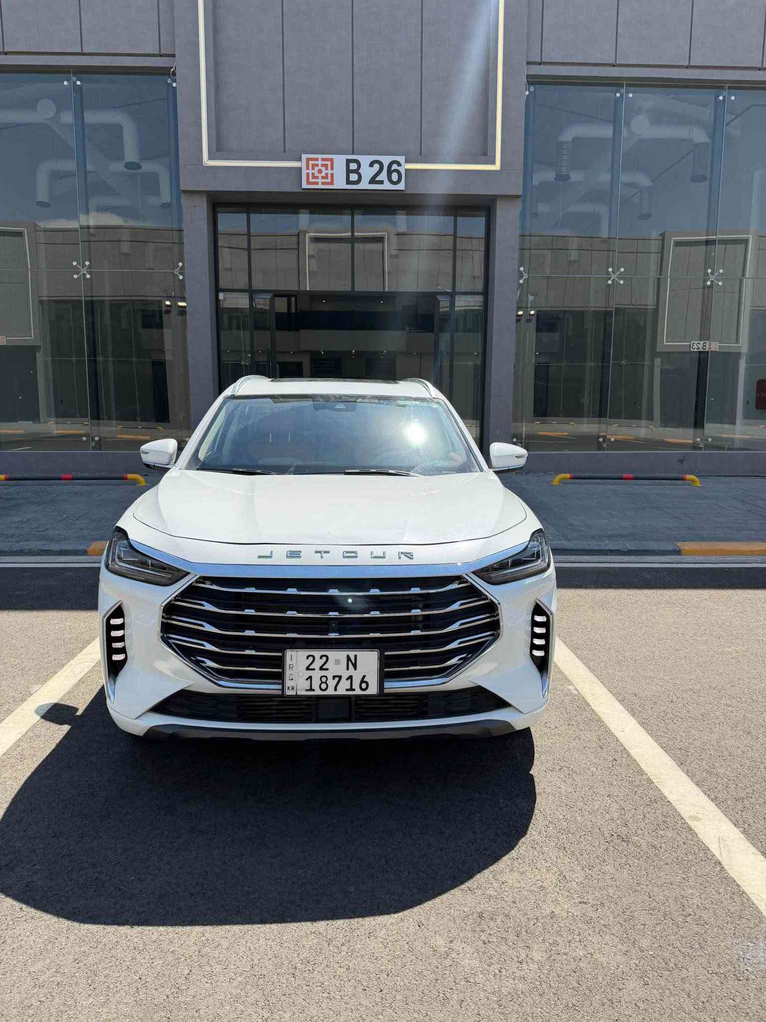 Jetour X70plus luxury 
🔥سعر173$ وەرەقە🔥
مودیل2025✅
✅5سال ضمان شەریکە هارلم
10,000km
بدون صبغ 
رقم اربیل»مکان اربیل
محرکV4پستن1.6Tتوربو
ئۆکتانی بەنزین91
3مقعد7راکب
فول فول فول مواصفاتluxury 
***********
***********
***********
واتساپ أربيل, العراق
