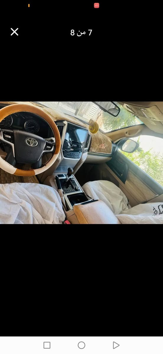 سلام عليكم اريد اراوس بلاندكروز ديزل محدثه بلاد ماكو مشكله
للبيع لاندكروز بانزين  ٢٠٠٨ محدث ٢٠٢١ رقم بصره دولي جاهز
محرك 5700 8v
كشن جلد وفتحه وشاشه كبيره
صبغ حزام بس. مكان التحديث القماره بدون صبغ  مابيه اي ضربه لا تكم ولا جفيه
مكان السياره بصره ناحيت الهوير
السعر 215   رقم هاتف ***********
اخوان السياره جاهزه من كلشي مكينه كير خير من لله  حداده تخم تاير تبريد ولباقي شوف العين
