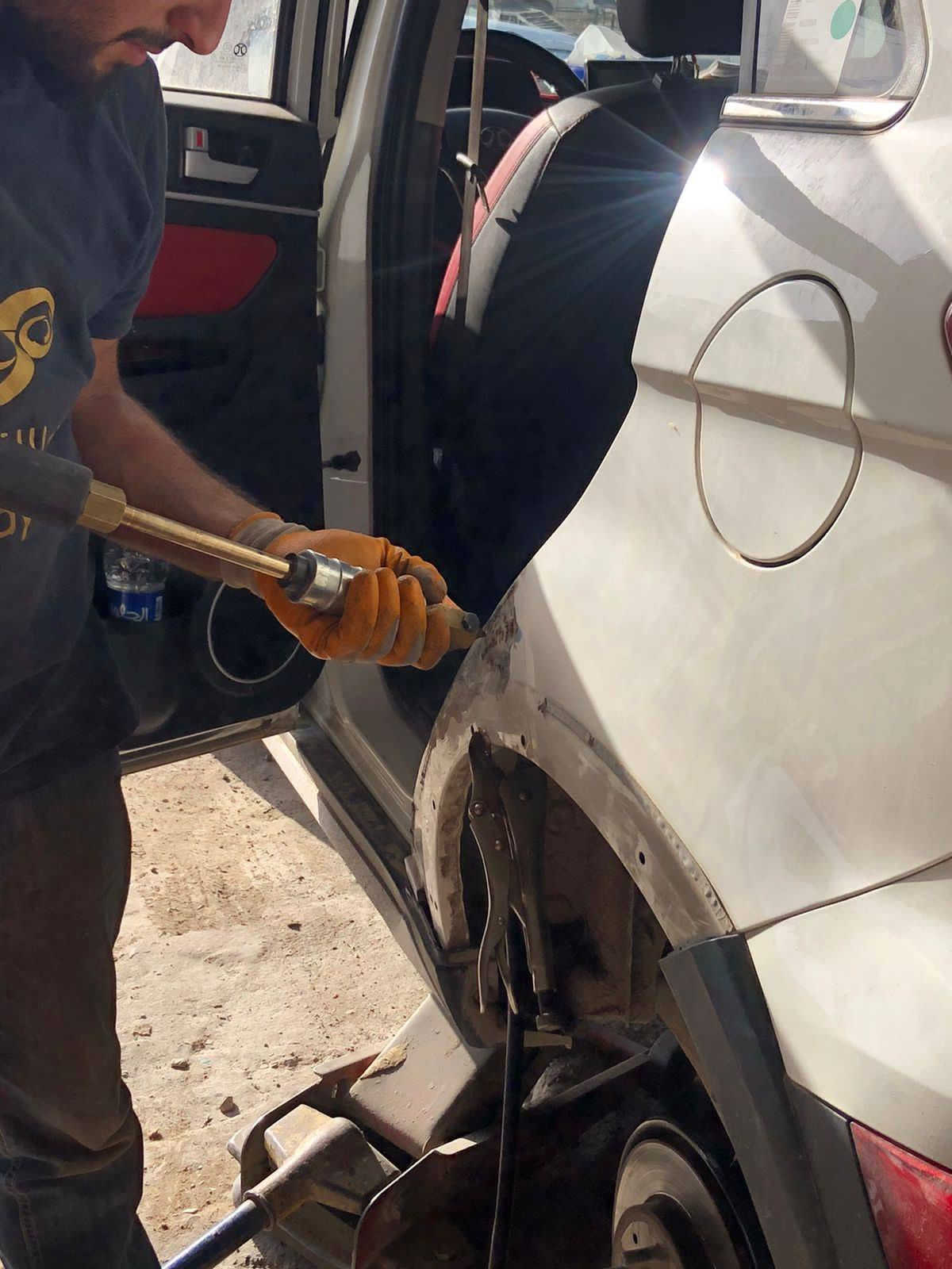 بسم الله الرحمن الرحيم
🌟 زبائننا الكرام، نضع بين أيديكم جزءاً من أعمالنا المميزة.

🚗 تم التعديل حار بالطرق الحديثة 

✔️ سمكرة احترافية
✔️ صبغ فرن بجودة عالية
✔️ تشطيب دقيق واهتمام بأدق التفاصيل

📍 سمكرة الأخلاص 
العنوان: بغداد – الغزالية – قرب الصناعية الغزالية.

📞 أهلاً وسهلاً بكم، وثقتكم هي مصدر فخرنا، ونسعى دائماً لتقديم أفضل خدمة بأعلى جودة 
ه‍ ***********
