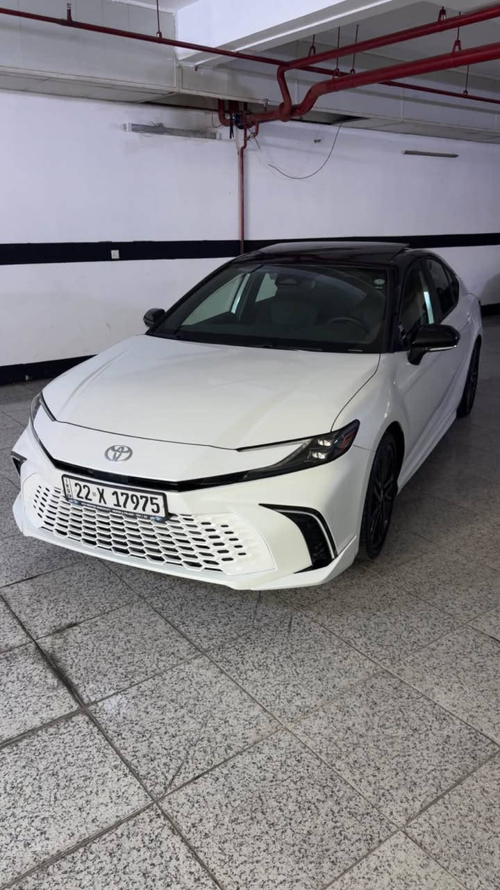 Toyota camry HEV 2025 XSE
Full mwasafat
Tanha jegay raqam sbogha
Be zhore be arbag sayaraka zoor xawena 34 hazar roya 
كامري هايبيرد ٢٠٢٥
خلفي مكان الرقم
بدون دواخل 
بدون ارباك أربيل, العراق

نص مكتوب في الصور:
- EXTRA SONAR جوڵە گۆڕین بۆیاغ بارد جوری ترو مبێلی CAMRY 2025 ژمارا ترو مبێلی میژویا پشکنینی 2025\8\2 لایی راستی لایی چەپی لایی سەری لا پشتی ئه م نه دبه رپرسین پشتی بکه ر راپۆرتی وه رده گریت دهوك - جادا پیشانگه ها ترو مبێلا *********** extrasonar@gmail.com