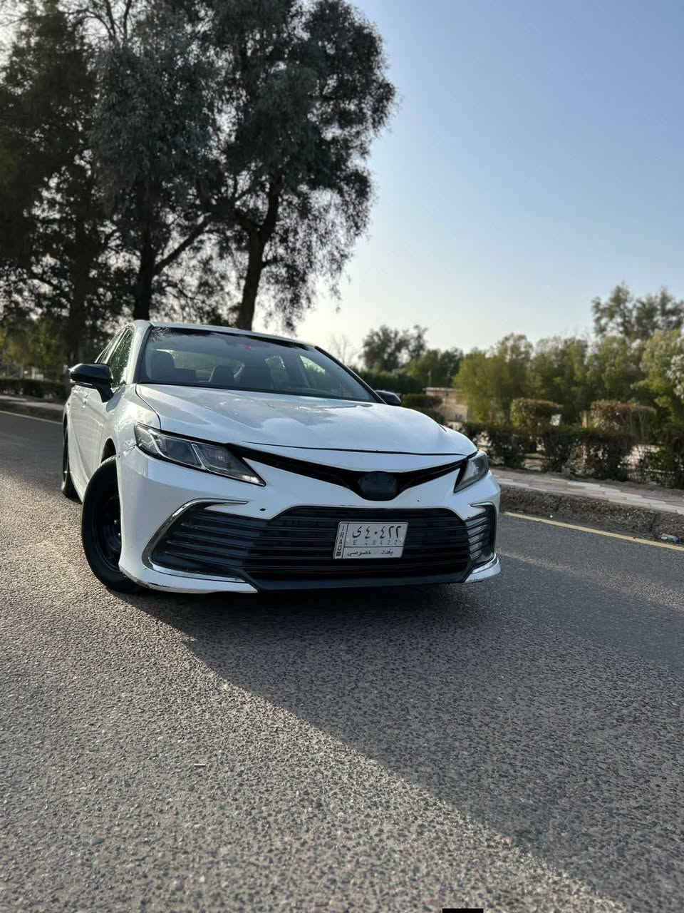 السلام عليكم كامري هايبرد تكسي 2021LE السياره ابيض وبل سنوية ابيض اصل21 بيها  صبغ عام+ ولباقي كفاله من الضربة  والحادث السيارة عطلان بيها عمبار البريك ابيعها ع عطلها ب115 ورقه وبيها مجال مكاني البصرة الزبير 
الاستفسار ***********
للبيع او مراوس ابو الخصيب, البصرة
