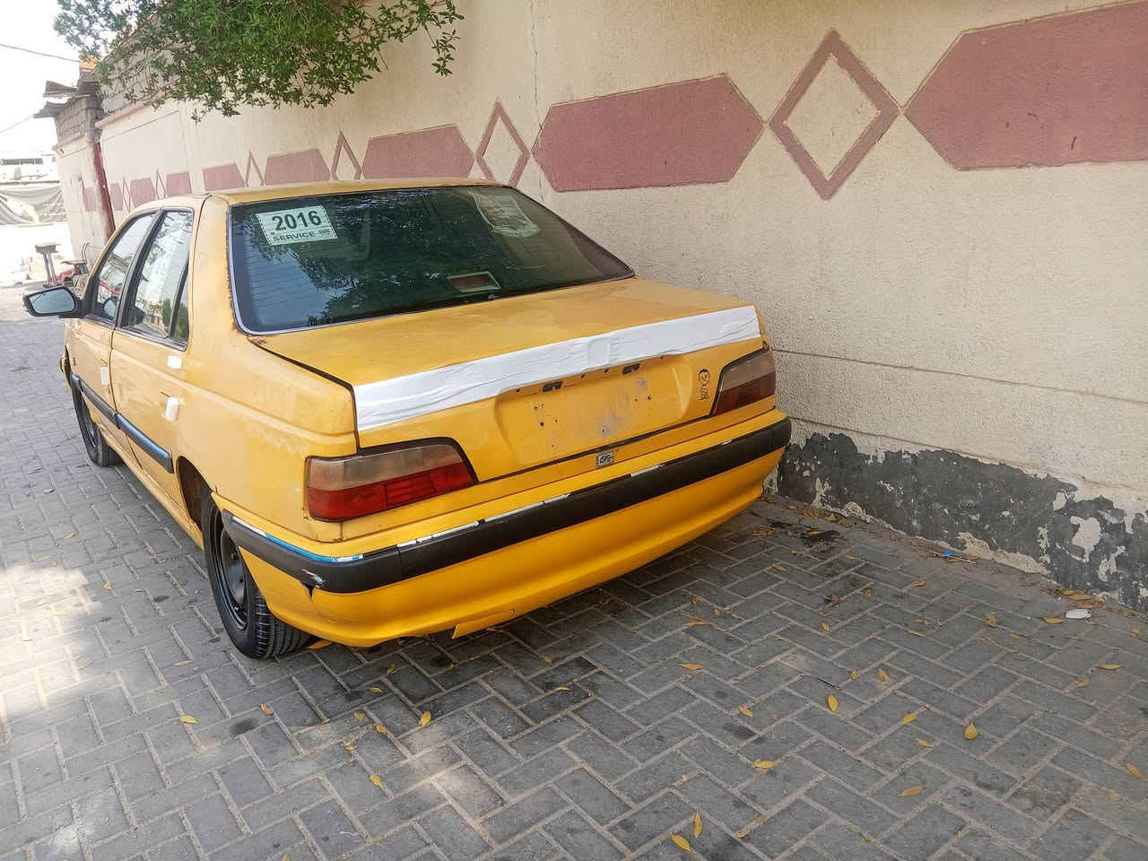 بيجو بارص • ٢٠١٢ • رقم بصره