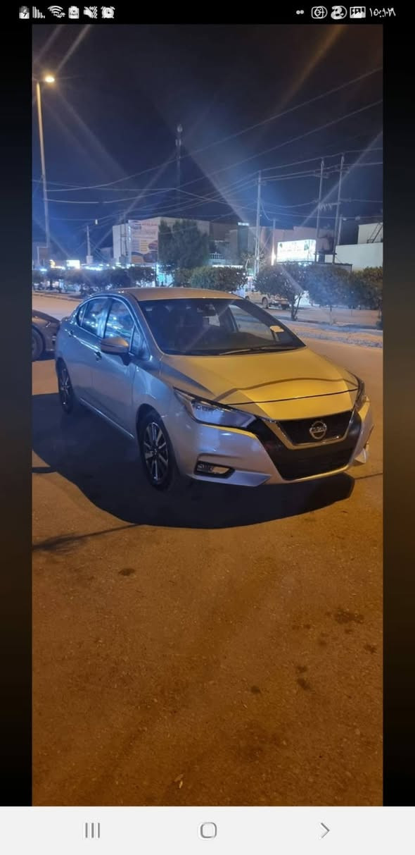 سلام عليكم سياره نيسان فيرسا موديل واحد عشرين سياره جاهزه من كلشي بهيه ضربه بنيد جاملغ فقط حداديه تبريد كلها جاهزه سعر ٨٥ بيهه مجال الاستفسار عله رقم ***********
