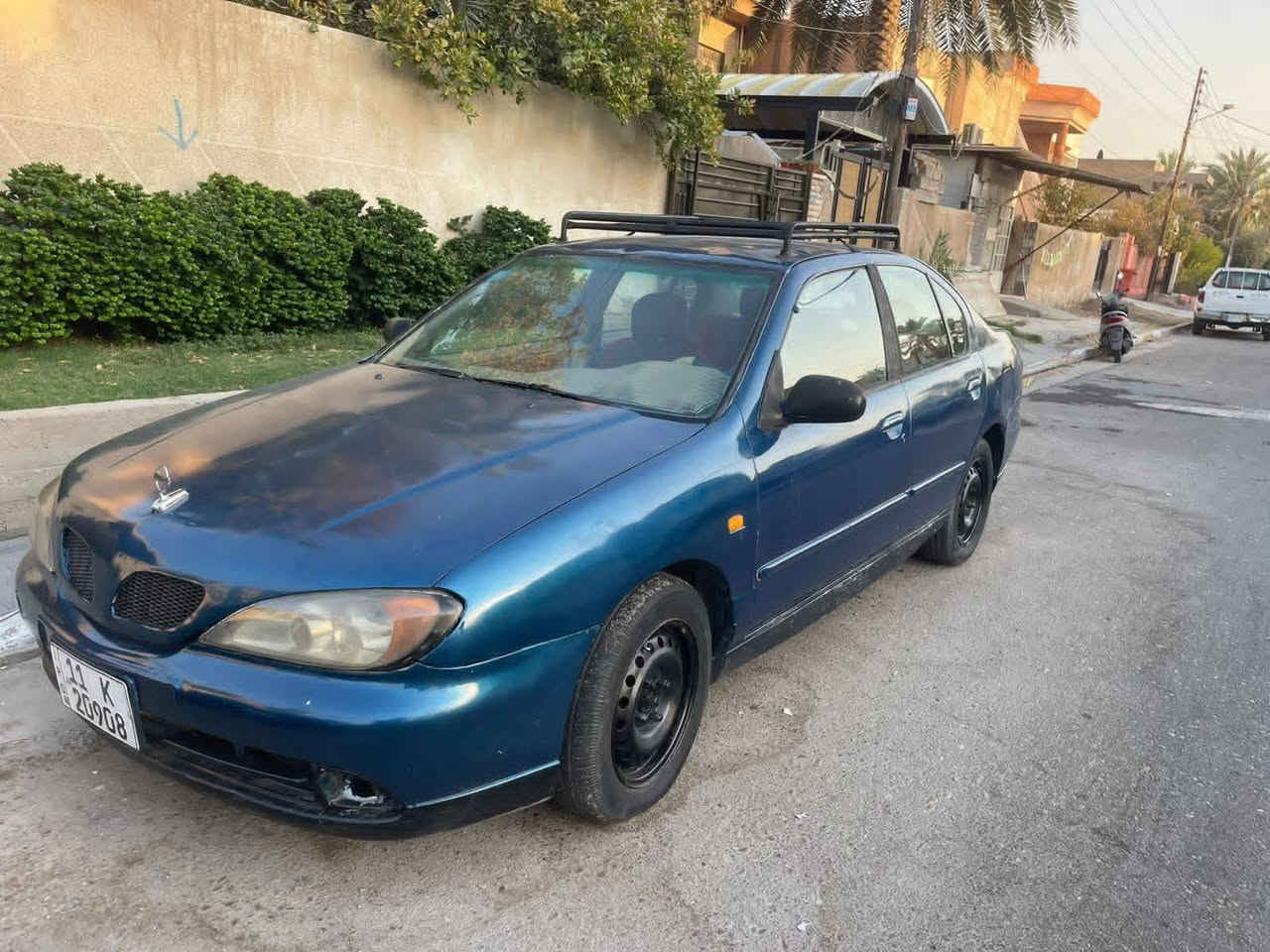 السلام عليكم
نيسان بريميرا 2001 ياباني اصل
محرك 2000
كير اوتو 
تبريد شغال بيه شوي ضعف 
صدر خلفي امامي جديد 
ارضية جلد
غرفه نضيفه كلش 
كشنات دوشمه جديده 
مسجل بلوتوث 
جام 4 كهربائي 
لايت عالي ناصي 
جامه اماميه جديده 
رقم بغداد انكليزي 
سياره حلوه ومرتبه وخدمية 

درهم مراوس وترهم بيع سعرها 30 مكاني بغداد التاجي قرب جسر الدوار ***********
