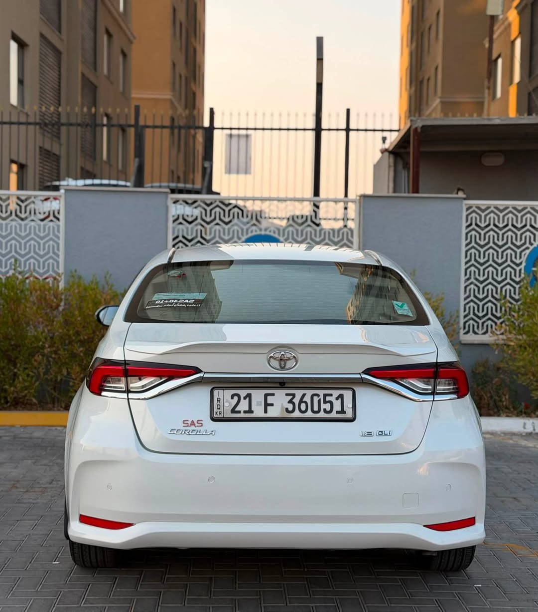 🚘 تويوتا كورولا 2021 خليجي 🔥
فول مواصفات | SAS ياباني 🇯🇵

✨ المواصفات:
• موديل 2021 خليجي
• ماشية 85 ألف كم
• فتحة سقف 🌤️
• بصمة دخول وتشغيل
• حساسات أمامية وخلفية
• زينون + LED نهاري
• كشافات زينون
• داخلية لونين أنيقة
• ويل كب + 5 ويل كب
• مرايات شفط
• مراية عاكسة
• كاميرا دوارة 🔄
• شاشة كبيرة
• تبريد بيانو لمس
• تبريد قطعتين ❄️
• السيارة مكفولة، عدا مكانين بارد بسيطات

💰 السعر: 152 وبيها مجال بسيط 

📍 بغداد – قرب مجمع النسيم

📞 للاستفسار: ***********
