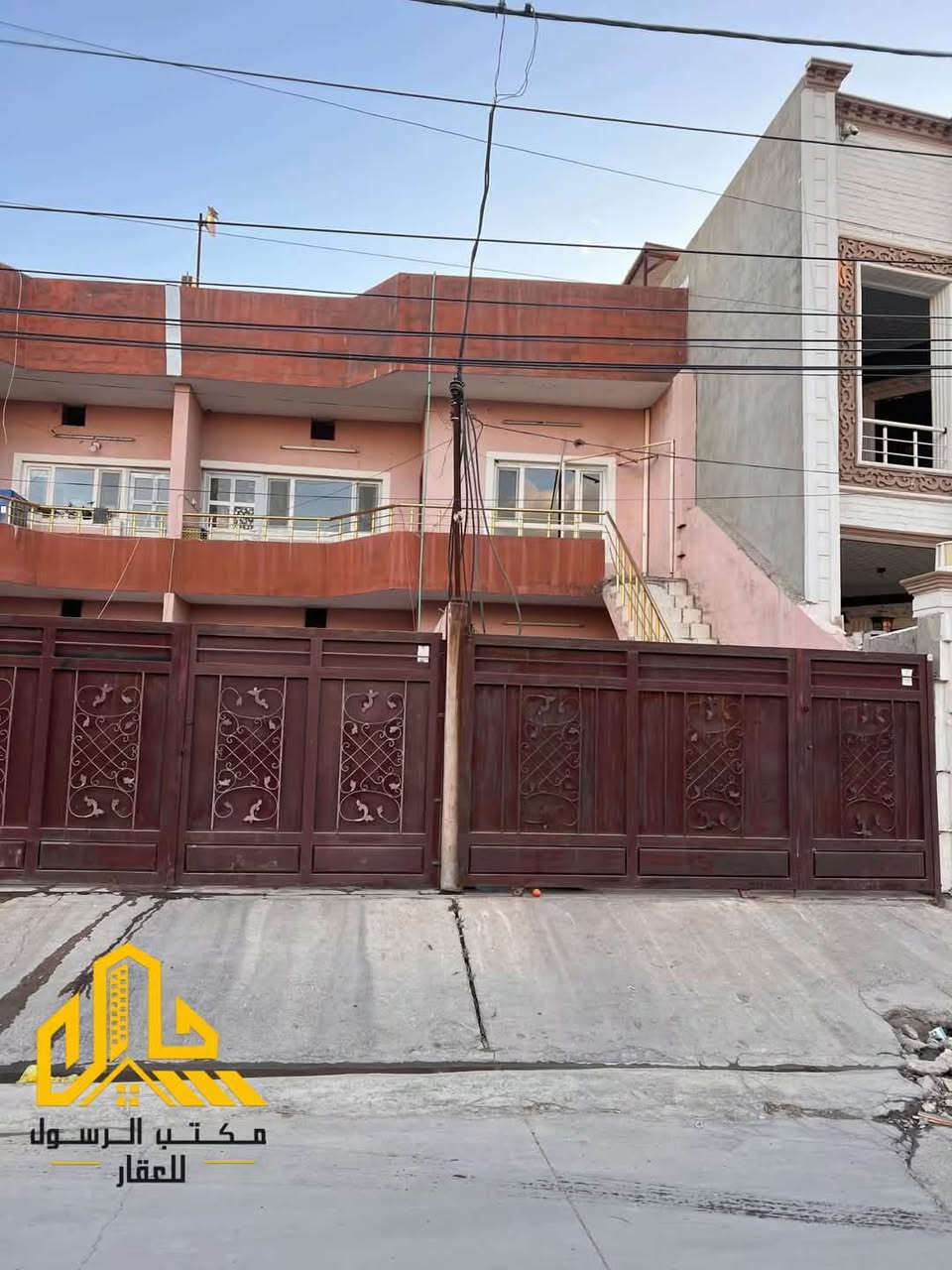 دار للأيجار طابق ارضي مساحة170متر
الموقع طريق بغداد
خلف اسواق غندورة 
يحتوي على  غرفتين نوم+هول+صحات +مطبخ
+كراج سيارة 
بناء حديث
***********

مكتب الرسول للعقار بيع وشراء وتأجير كافة العقارات كركوك وكافة المحافظات

@أبرز المعجبين
