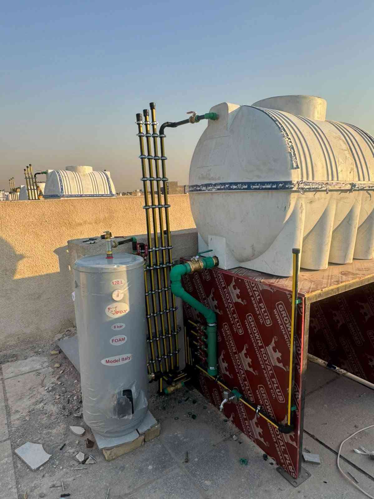 تأسيس صحيات عامة ماء + مجاري +منظومة سبالت +منظومة غاز 
شغل حديث وشغل كلاسك حسب طلب ابو البيت 
التزام بالموعد وعمل درجه اولى وأسعار مناسبه 
للاستفسار مراسلتي او الاتصال 

***********
