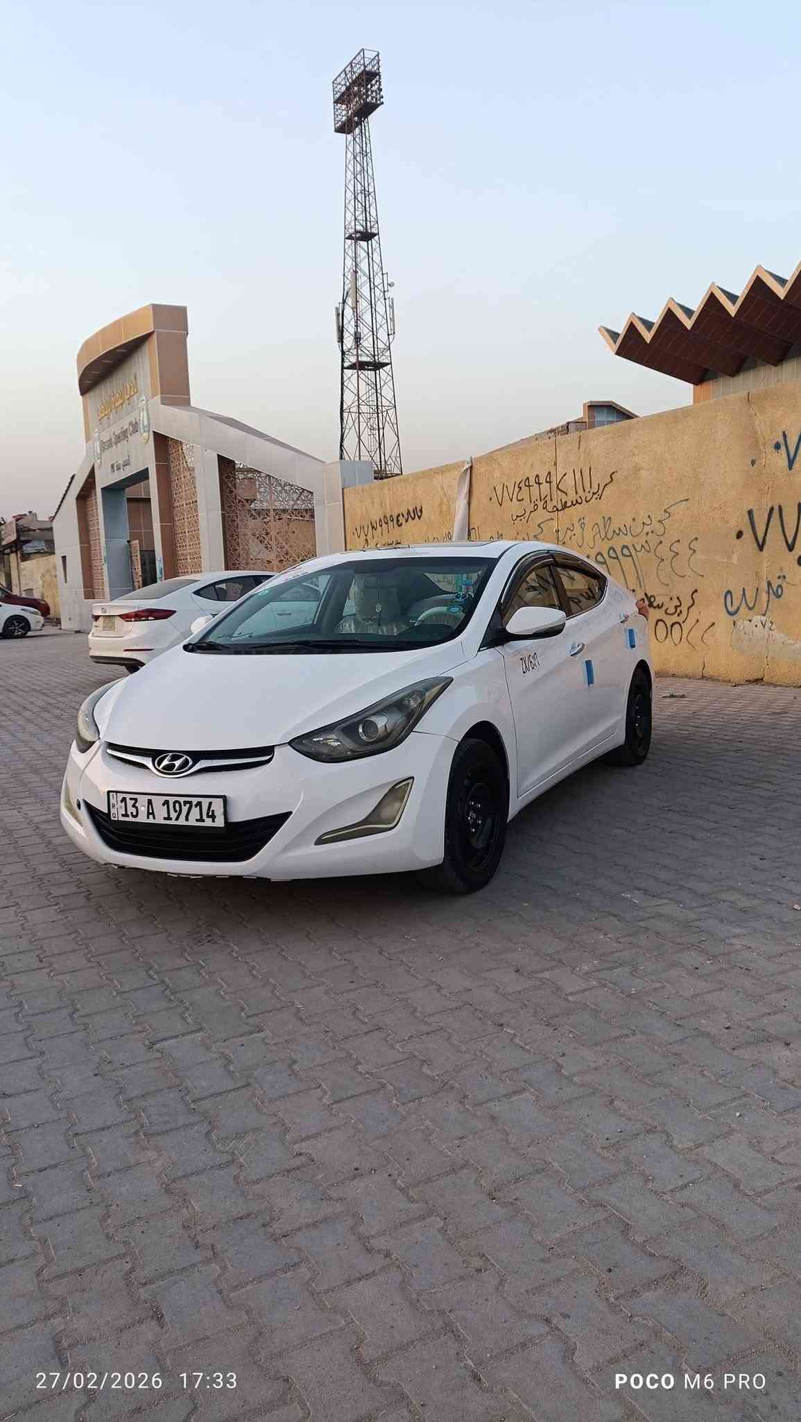 النتره 16خليجي  حداد بنيد وجاملق سياره حداد تبريد ثلج سياره حلوه ونضيفه  المحرك 1800امكن سياره بصره دور نفط سعرر 110 وبيه مجال رقم***********

نص مكتوب في الصور:
- 27/02/2026 17:35 POCO M6 PRO
- 27/02/2026 17:34 POCO M6 PRO
- 27/02/2026 17:33 POCO M6 PRO
- 27/02/2026 17:33
- POCO M6 PRO