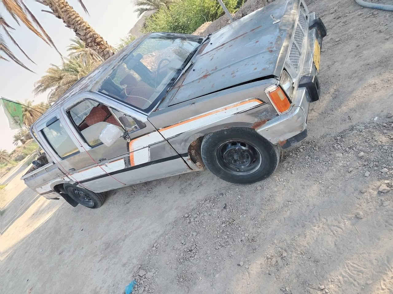 نيسان بيكم رقم صدامي مثنئ مكينه نضيفه شغاله كهربائي تخم تاير جديد
حداديه زينه مكانها رفاعي ناصريه سعرها قفل ب1100مليون و100
#هاتف***********
