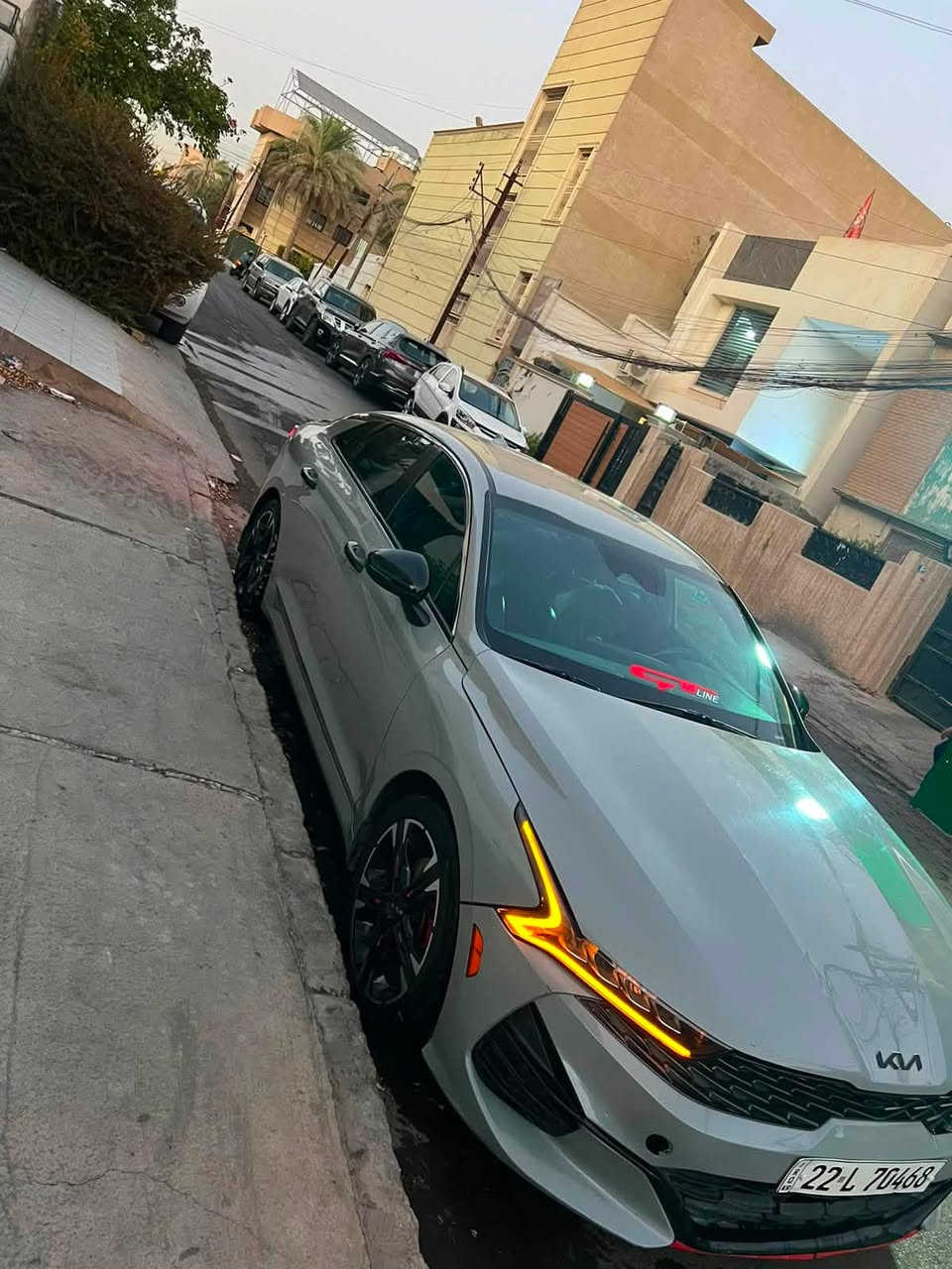 KIA K5 GT-Line 2022 للبيع 🔥
🇺🇸 وارد أمريكي
⚙️ 1.6 Turbo🚀
🎨 لون سمنتي مميز
📍 ماشية 61 ألف ميل
⭐ فئة GT-Line
🚫 بدون بانوراما
🕹️ هاند بريك دكمه 
📲شاحن واير ليس 
🔥تدفئه كشنات 
🔌كرسي السايق كهرباء 
📺 شاشه كار بلي 
تحديد مسار 
✨ 

الحادث قطعتين فقط:
باب + جاملغ عكس السائق، والتفاصيل موضحة بالصور.

💰 السعر: 158 ورقة
🤝 قابل للتفاوض 

سيارة مرتبة وناصبه 
مكانه بغداد 
***********📞
