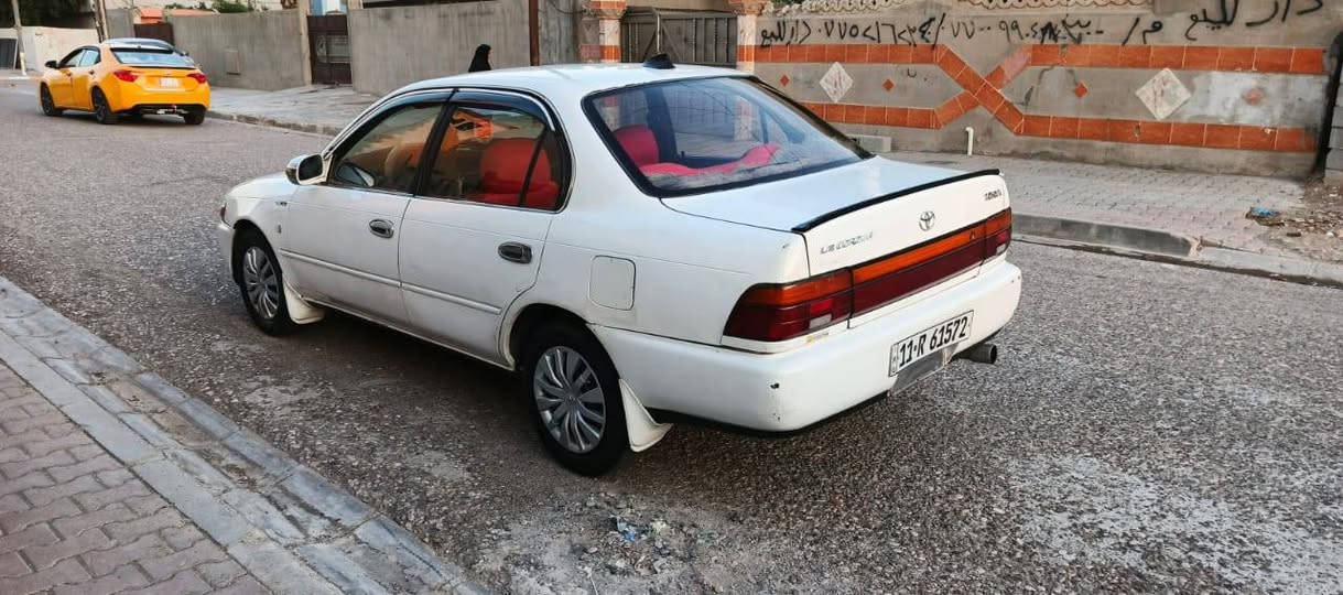 سياره كورلا 1994
رقم بغداد مشروع وطني 
سياره نضافيه 100بل100
سعر 55وبيه مجال ‏‪
مكانه كركوك 
رقم موبيل ‏‪***********‬‏
