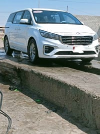 كيا سيدونا موديل 19 امريكي ضرر جاملغ وبنيد سياره سويج باب كهربائي مكين...