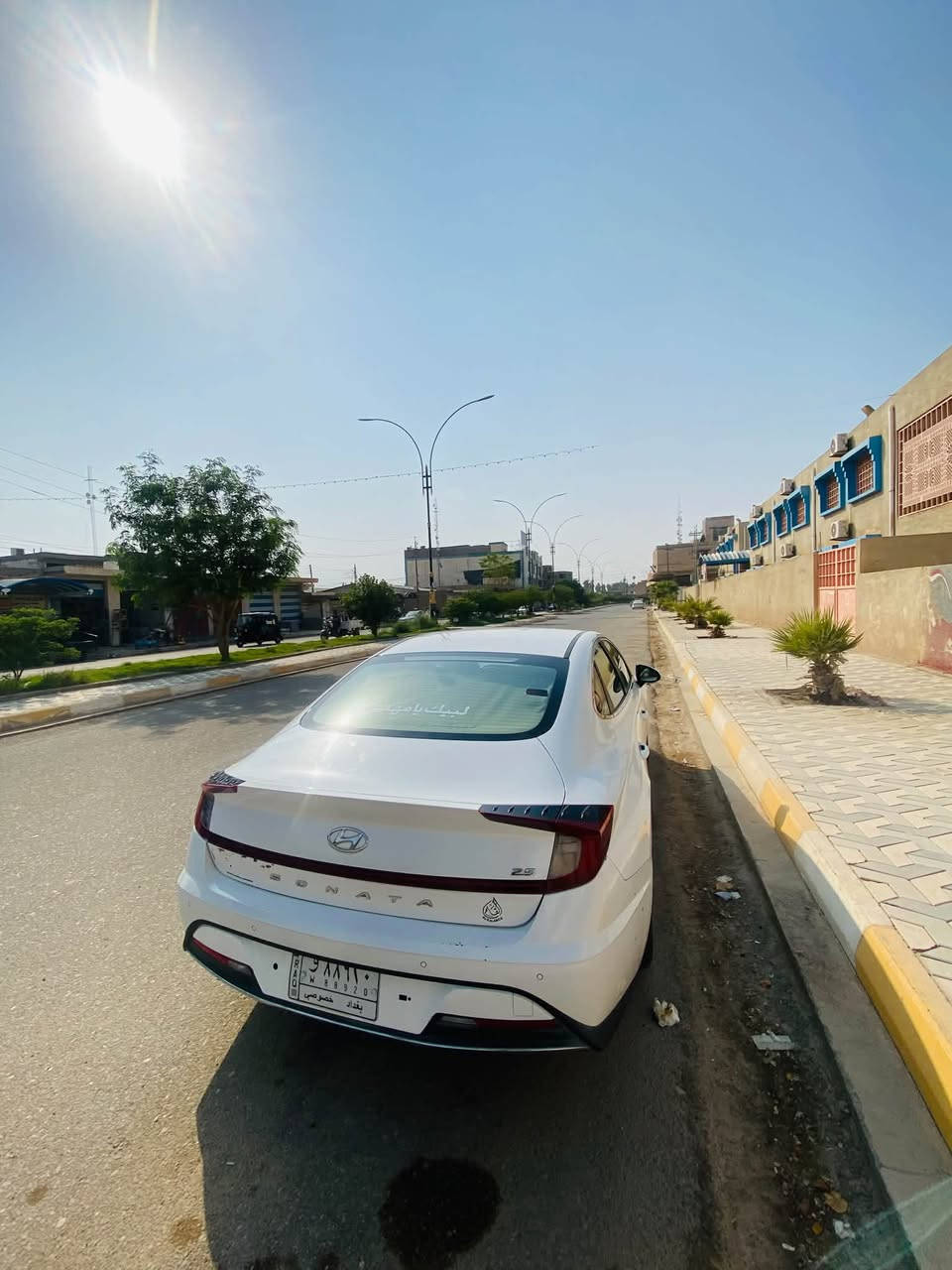 سوناته ٢٠ خليجي • ضربه وصبغ • رقم بغداد
