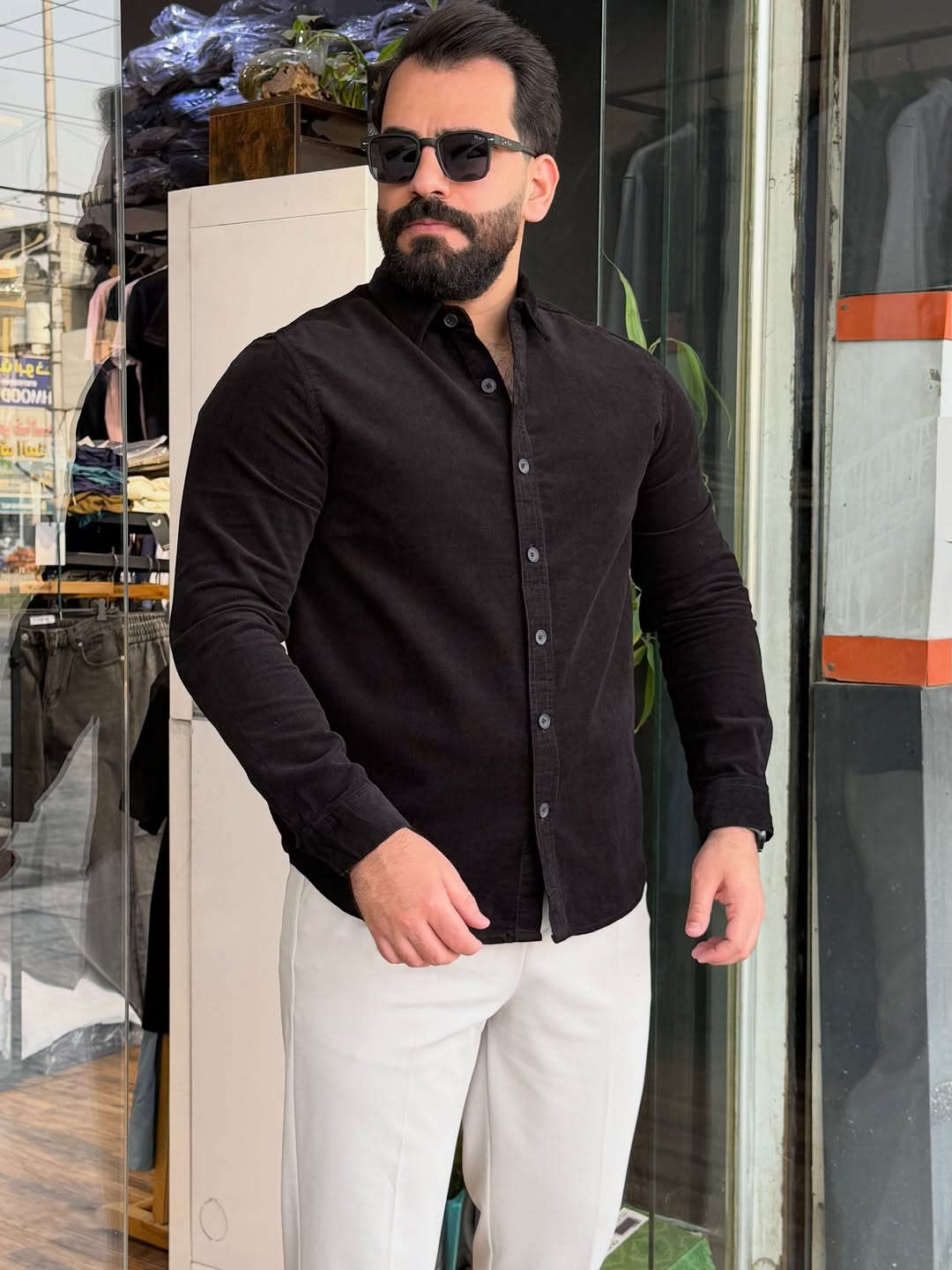قميص قديفه • مقاسات M-L-XL-XXL • حي الخضراء