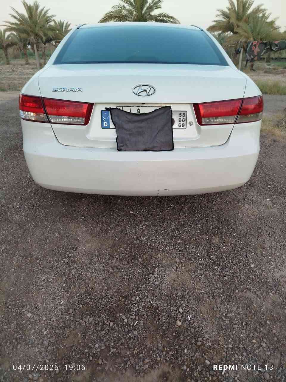 سلام عليكم سوناتا للبيع موديل 6 خليجي كير ومحرك وحداديه وتبريد كفاله عامه مال جناي مكانه بابل صبغ حزام جماليه رقم بغداد محرك 4 سلندر ***********
