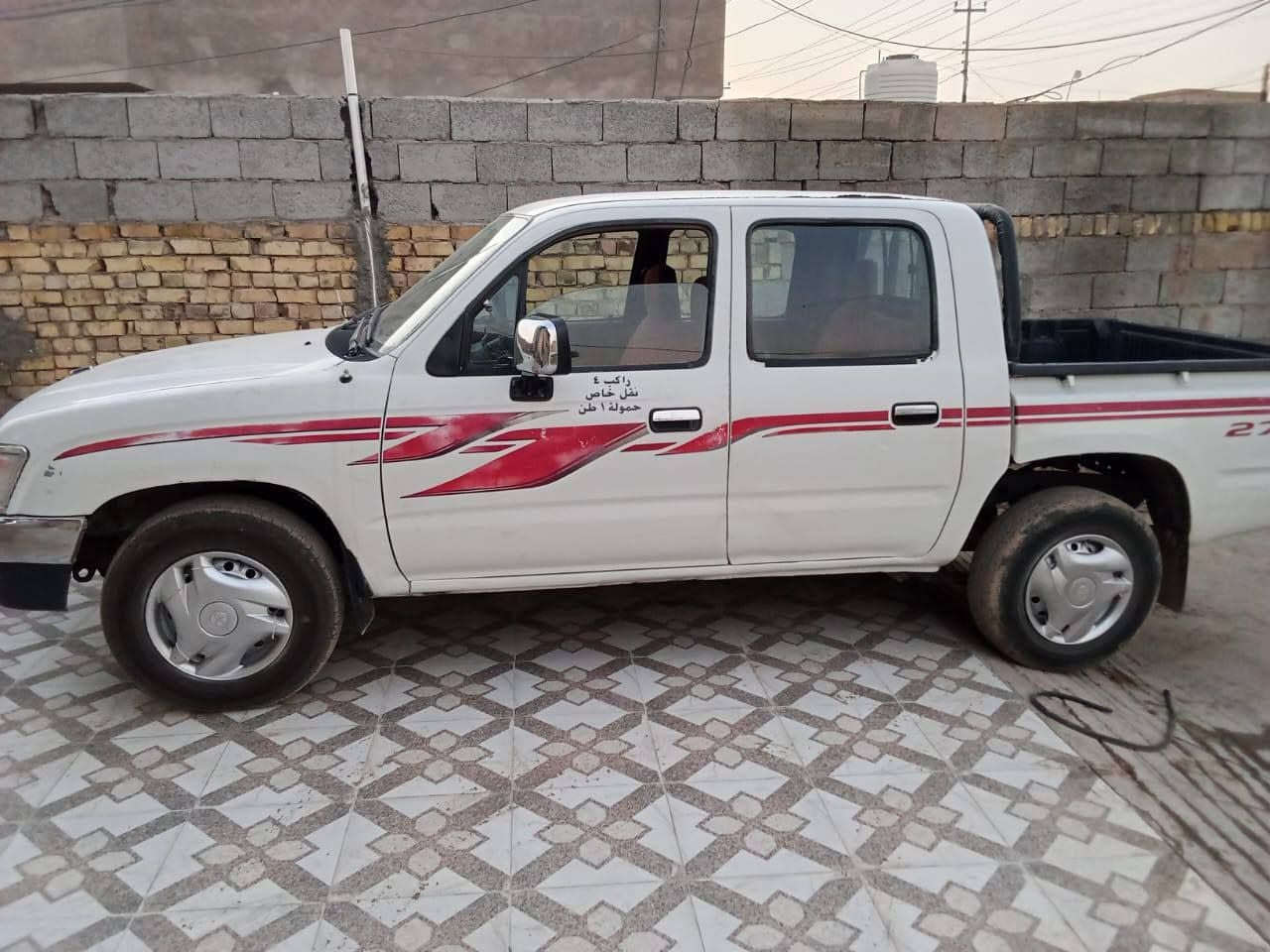 للبيع 2000 رقم بصره
مشروع وطني لل28 سياره 
جاهزه من اي شي كهربائيات
محرك كير شاصي اكسن 
بيها جاملع جهت الأيمن فقط
مكان ذي قار الفجر للاستفسار 
***********
***********
