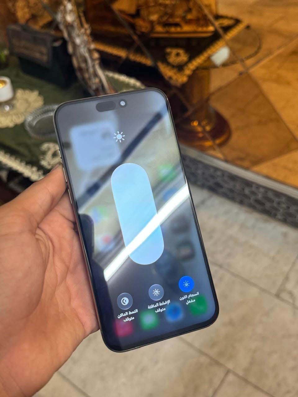 ايفون 15 برو ماكس 🔥
دبل سيمكارت يعني خطين ✅
ذاكرة 256 ✅
بطارية 88 ✅
لون تيتانيوم ✅
نضافه 100% ✅
مكفول من العطل ✅
فيس ايدي شغال ✅
مكان بغداد البلديات سعر 775بي مجال للشراي امبدل شاشه ***********١
