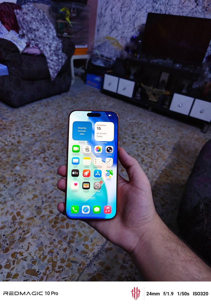 ايفون ١٧ برو ماكس • ٢٥٦ • بطارية ٩٥٪