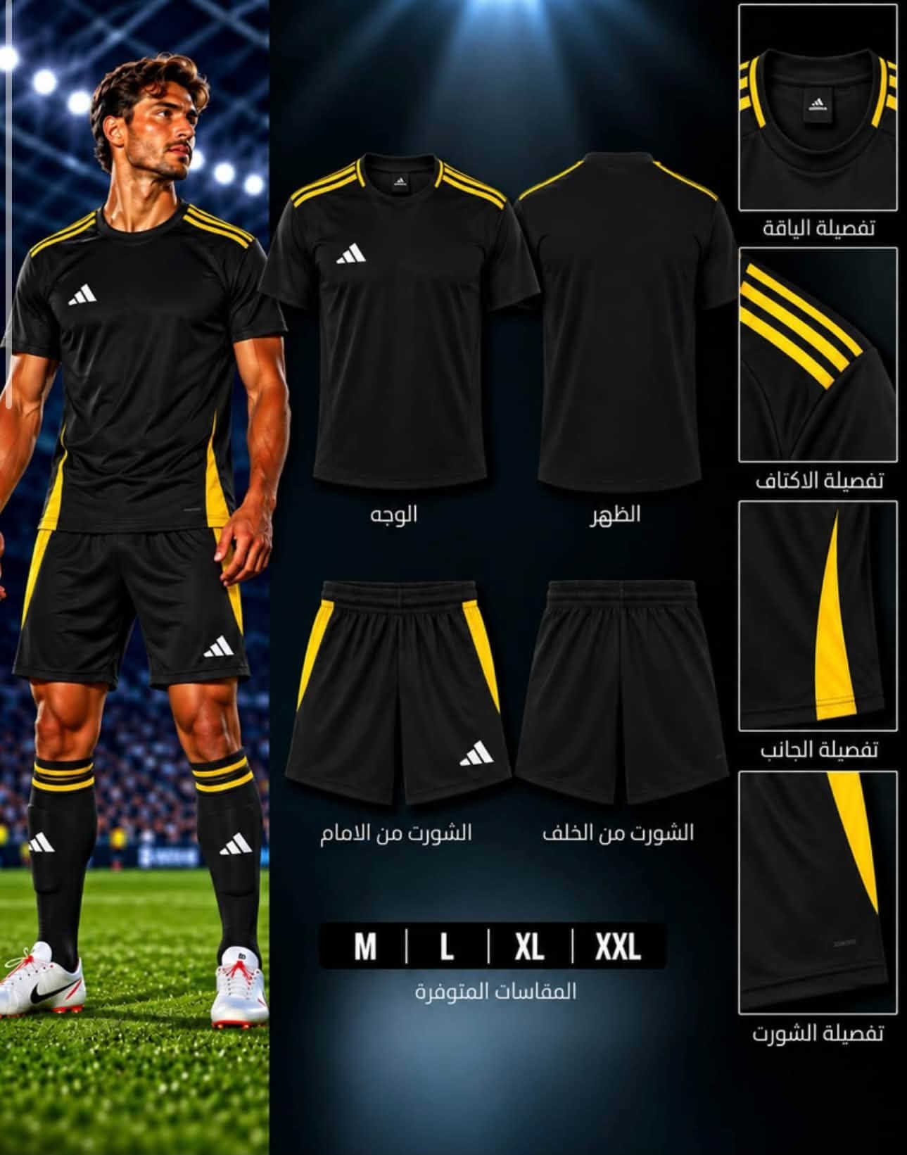 دريس اصلي خامه ممتازه
حجري مثقب 
سعر الدرزن 60 الف 
12 قطعه 

موجود كَل القيسات 
M L XL XXL 🚨
شرط الفحص يم المندوب 

توصيل لكل العراق 5 الاف
واتس اب
***********

الدريس بدون ارقام ::

نص مكتوب في الصور:
- الوجه الظهر الشورت من الامام الشورت من الخلف L | XL | XXL | 3X المقاسات المتوفرة تفصيلة الياقة تفصيلة الاكتاف تفصيلة الاكمام تفصيلة الشورت
- KELME الوجه الظهر الشورت من الامام الشورت من الخلف تفصيلة الياقة تفصيلة الاكتاف تفصيلة الاكمام KELME تفصيلة الشورت L | XL | XXL | 3X المقاسات المتوفرة
- الوجه
- الظهر
- الشورت من الامام
- الشورت من الخلف
- L | XL | XXL | 3X
- المقاسات المتوفرة
- تفصيلة الياقة
- تفصيلة الاكتاف
- تفصيلة الاكمام
- تفصيلة الشورت
- الوجه الظهر الشورت من الامام الشورت من الخلف تفصيل الياقة تفصيل الاكتاف تفصيل الكم تفصيل الشورت L | XL | XXL | 3X المقاسات المتوفرة
- الوجه الظهر الشورت من الامام الشورت من الخلف تفصيلة الياقة تفصيلة الاكتاف تفصيلة الاكمام تفصيلة الشورت L | XL | XXL | 3X المقاسات المتوفرة
- الوجه الظهر الشورت من الامام الشورت من الخلف M | L | XL | XXL المقاسات المتوفرة تفصيلة الياقة تفصيلة الاكتاف تفصيلة الجانب تفصيلة الشورت
- الوجه الظهر الشورت من الامام الشورت من الخلف تفصيلة الياقة تفصيلة الاكتاف تفصيلة الجانب تفصيلة الشورت M | L | XL | XXL المقاسات المتوفرة
- الوجه الظهر الشورت من الامام الشورت من الخلف تفصيلة الياقة تفصيلة الاكتاف تفصيلة الاجانب تفصيلة الشورت M | L | XL | XXL المقاسات المتوفرة