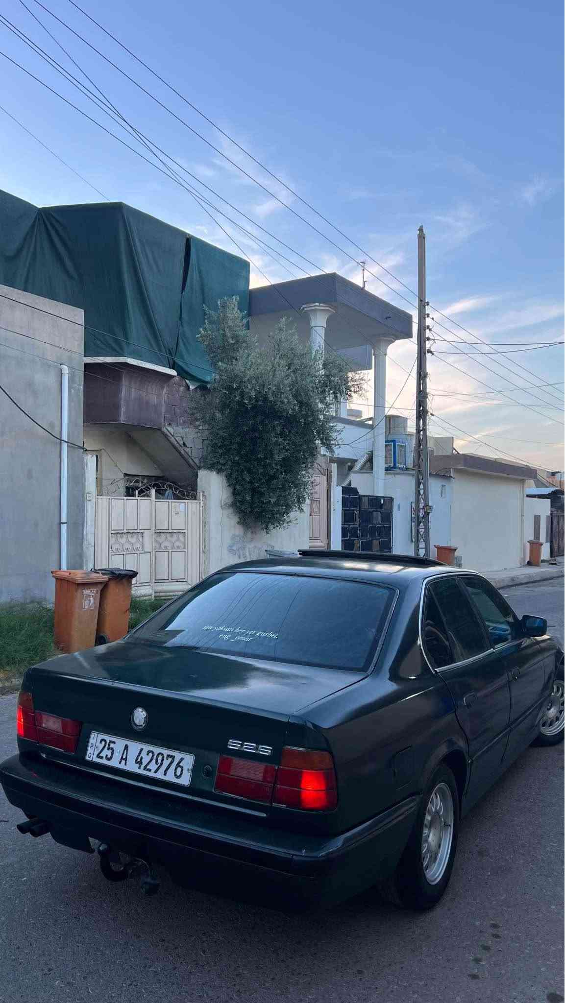 بي ام 525 • ١٩٨٨ • رقم كركوك