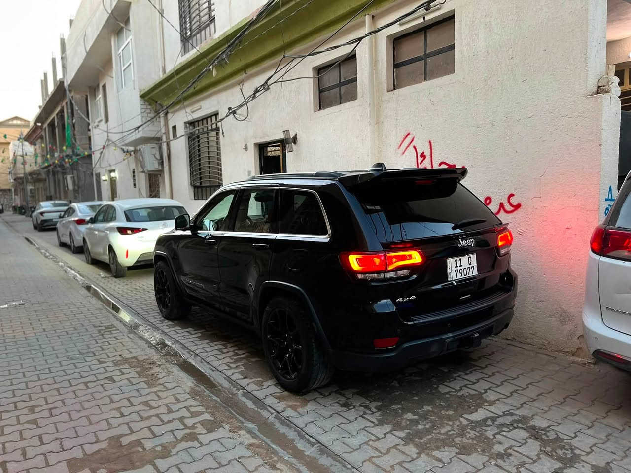 Jeep Grand Cherokee
للبيع مستعجل 
لمتدد
حساسات خلفيه
بصمه
جنطه كهربائيه 
تشغيل عن بعد 
بصمات بيبان قفل فتح
محرك 3600
مV6
كامره خلفيه 
السعر 190
***********
